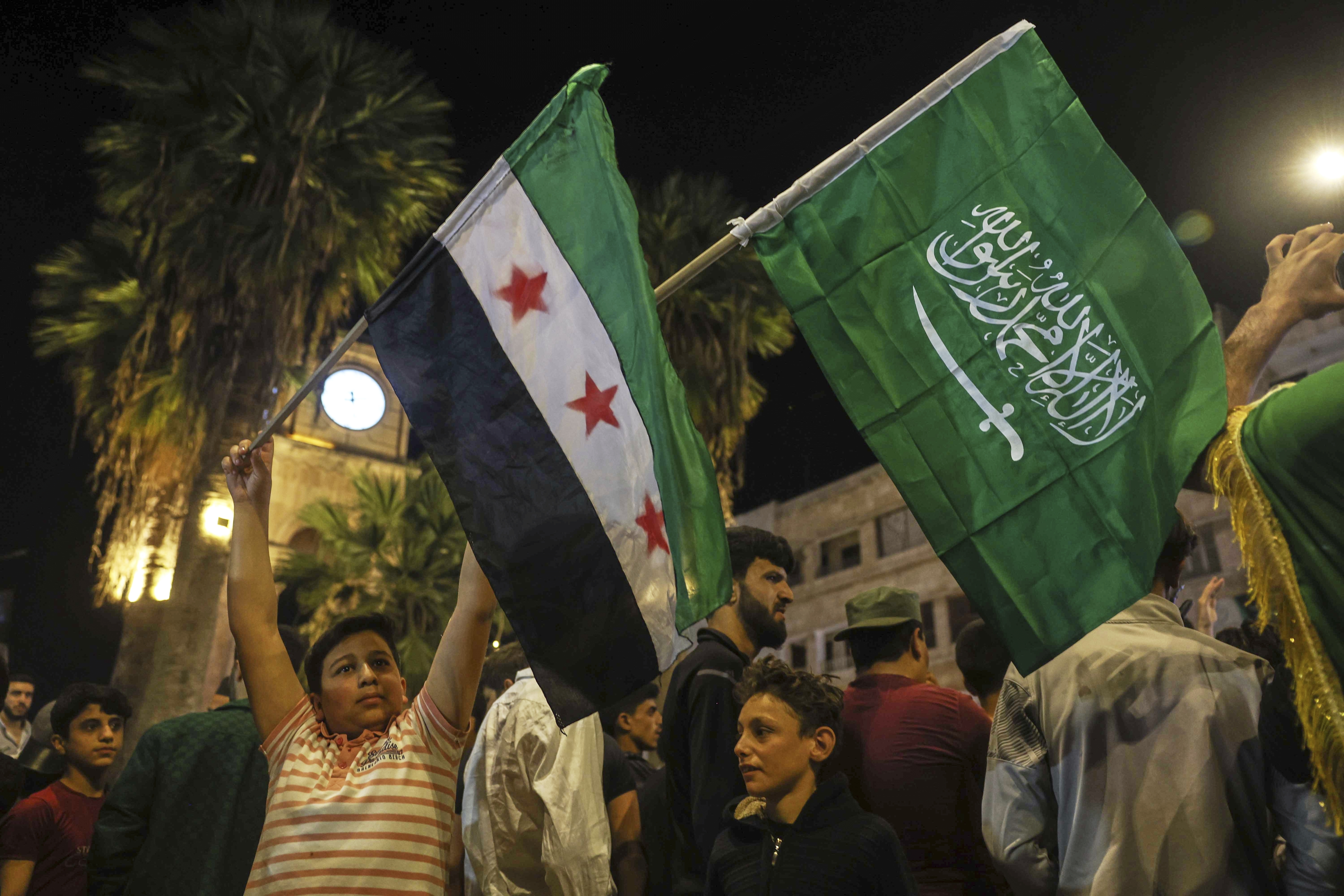 Trump says he will order removal of all US sanctions on Syria