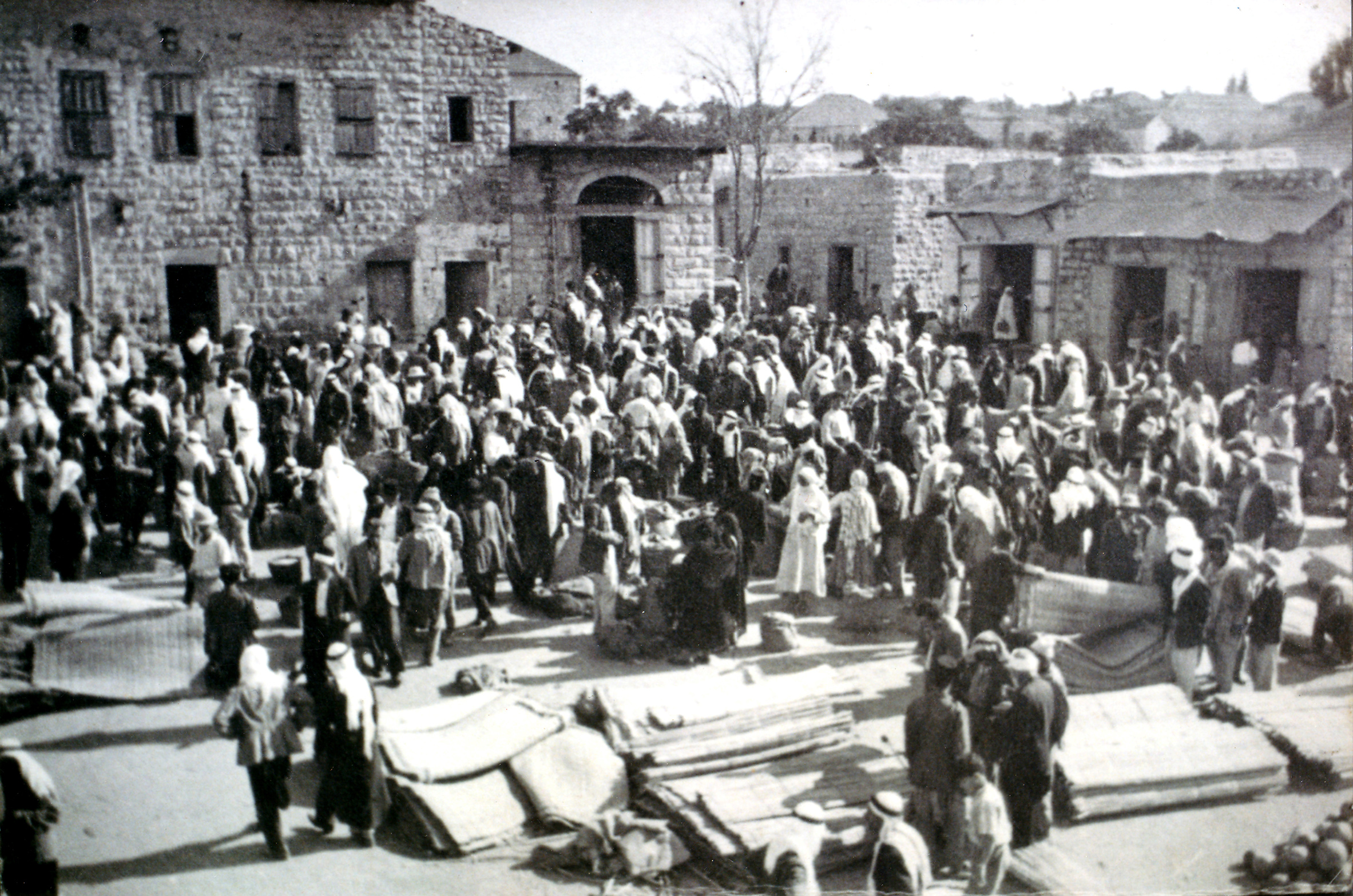 Old photo of Nabatieh market