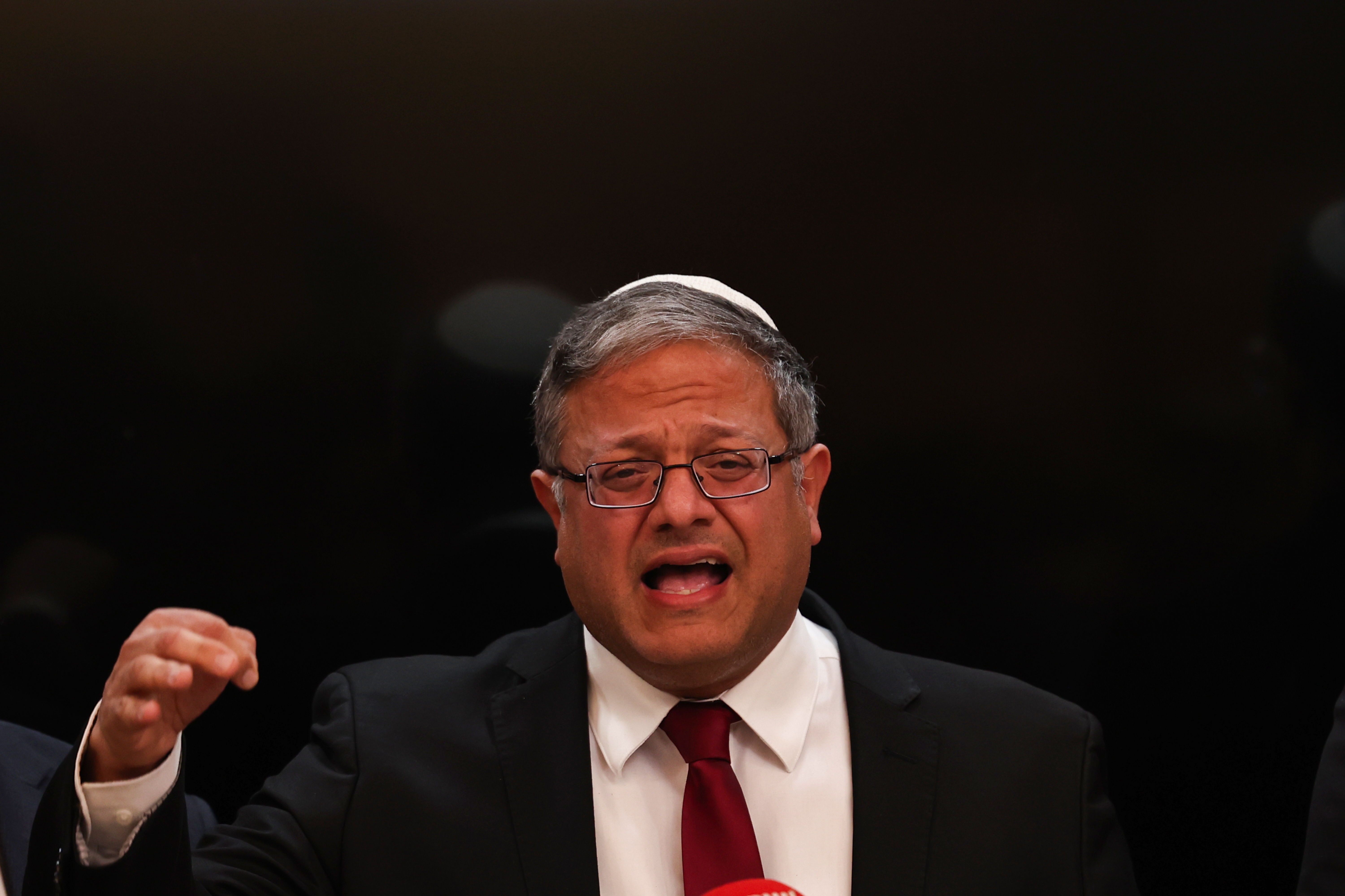Israeli far-right Minister of National Security, Itamar Ben-Gvir,