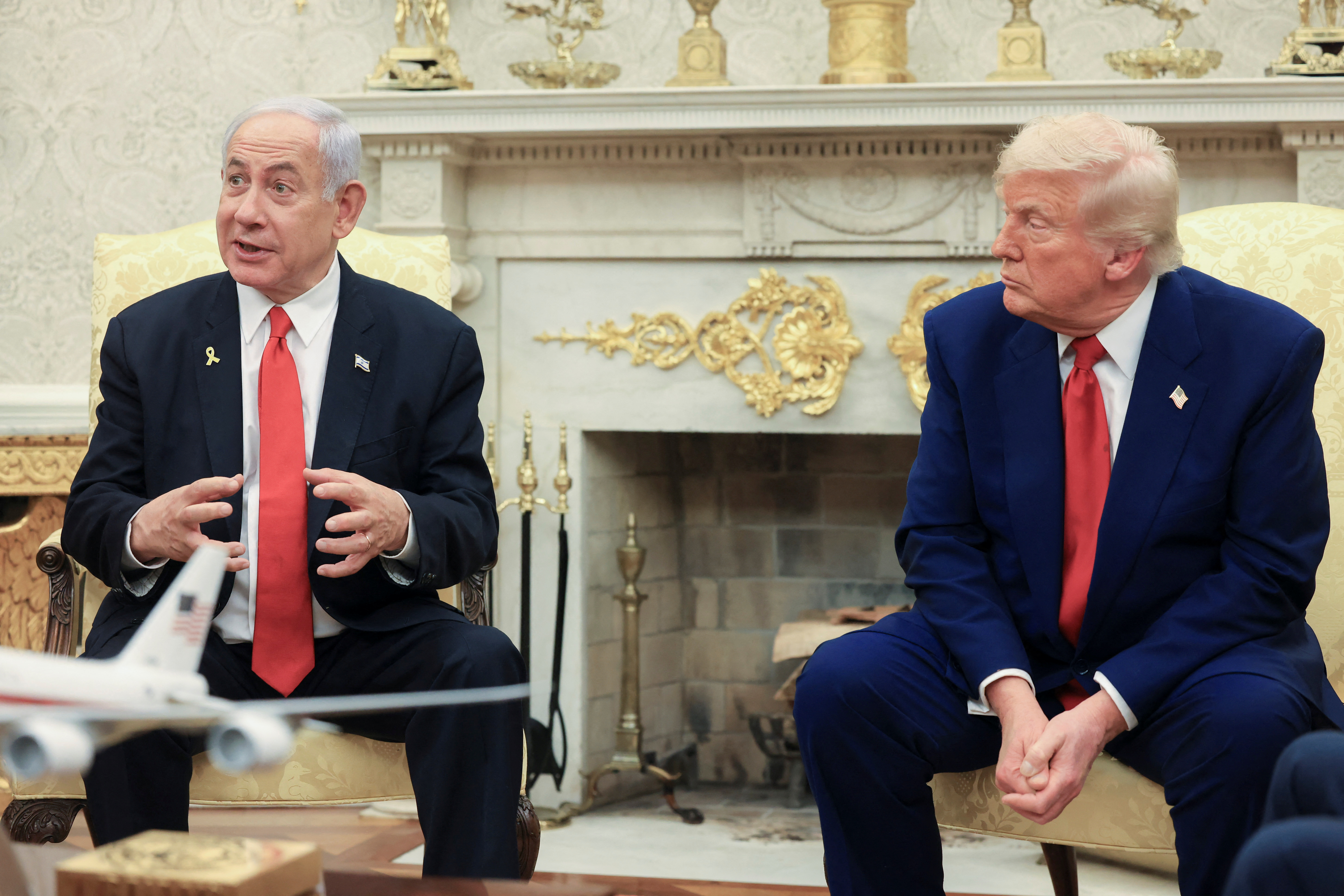 Netanyahu with Trump