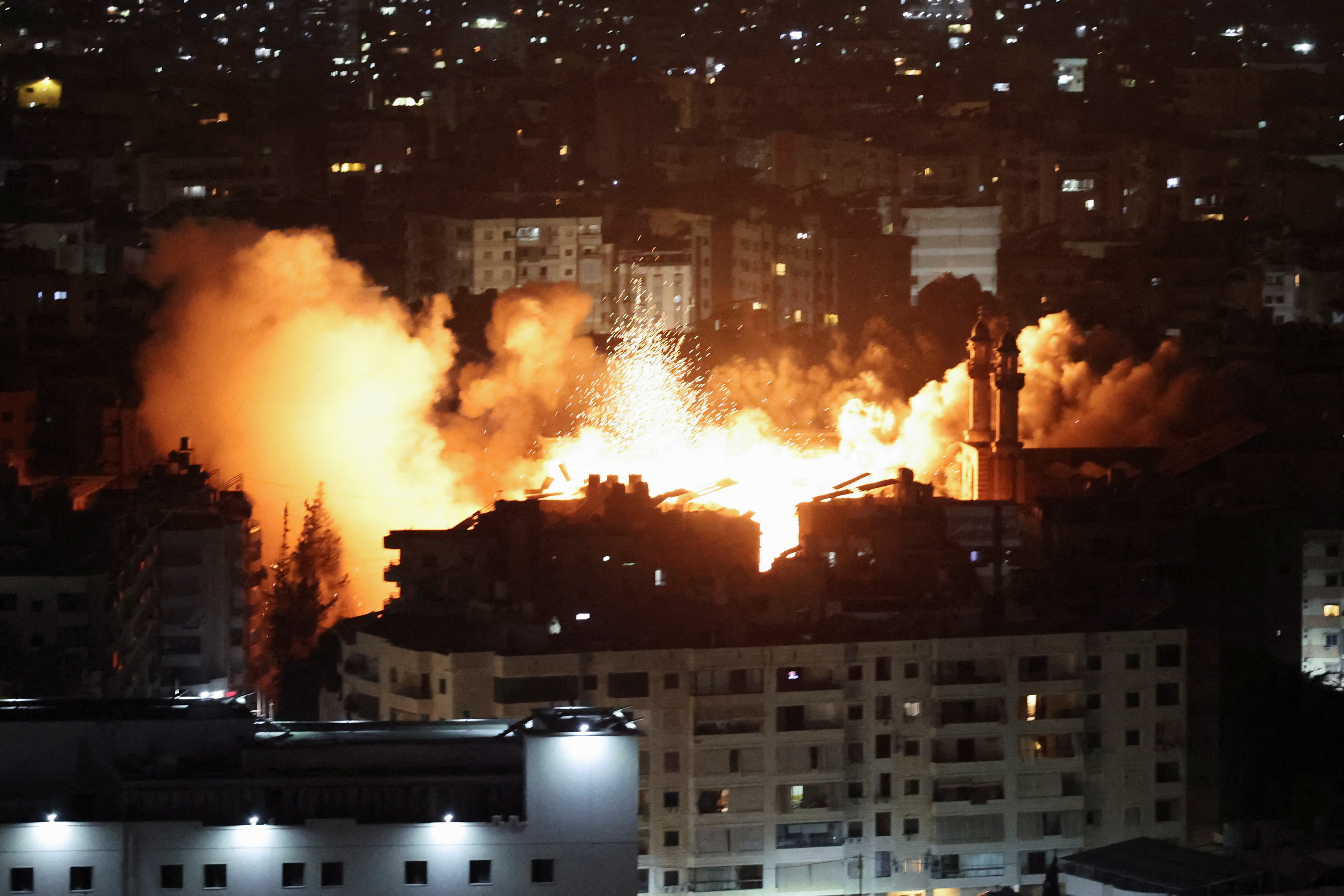 Beirut attacked by Israel.