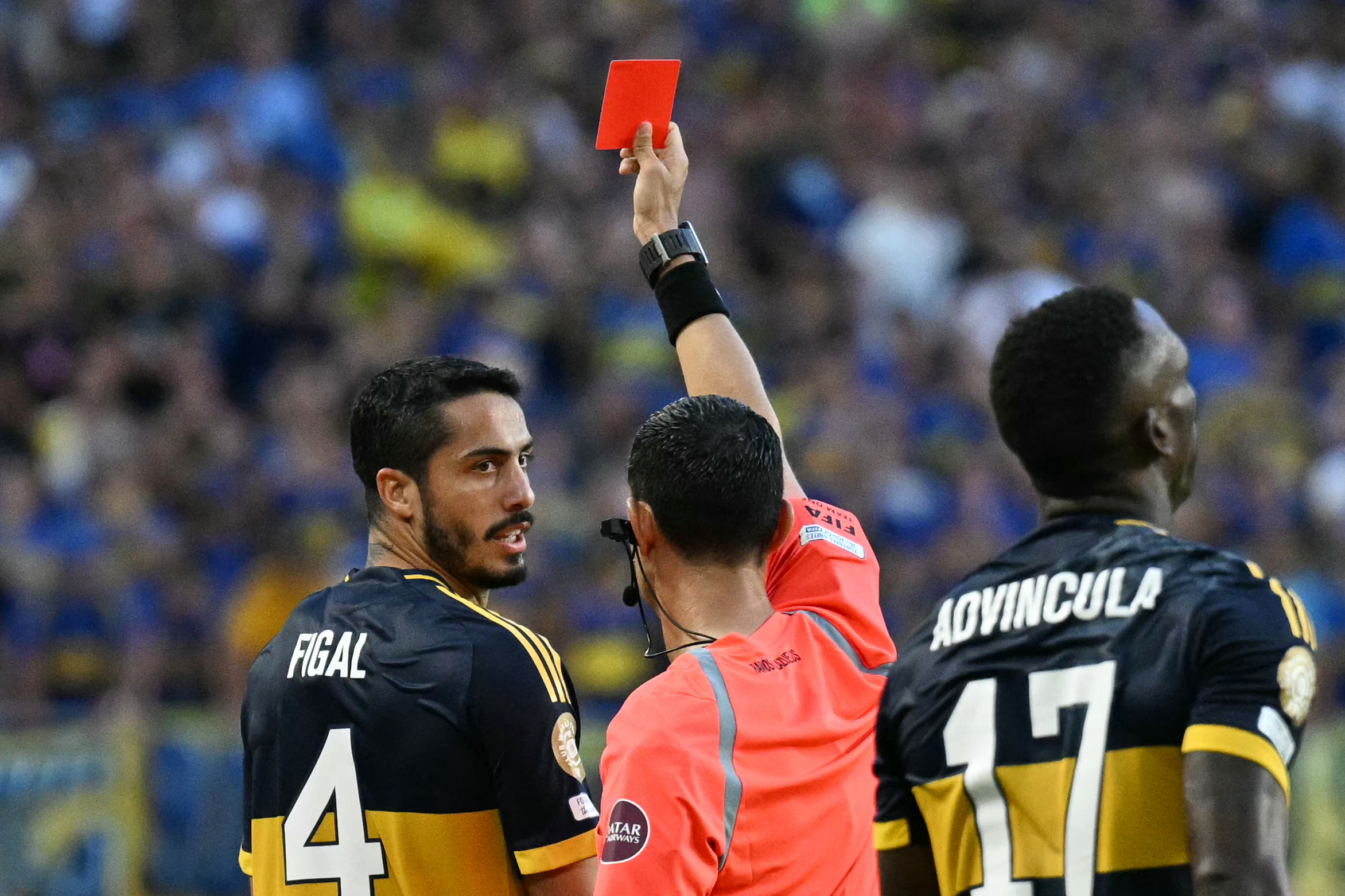 Nicolas Figal reacts.