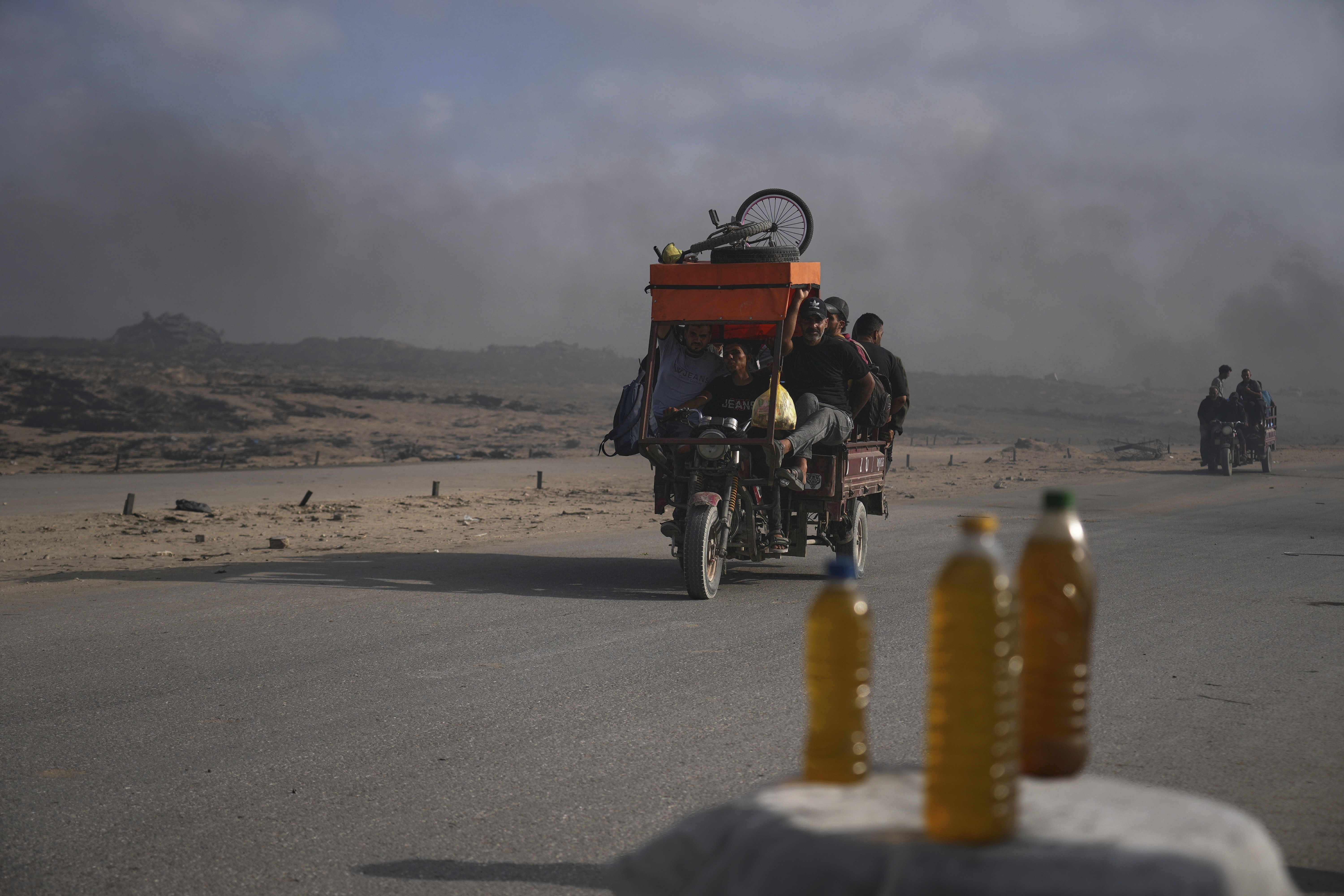 Palestinians Gaza Alternative Fuel