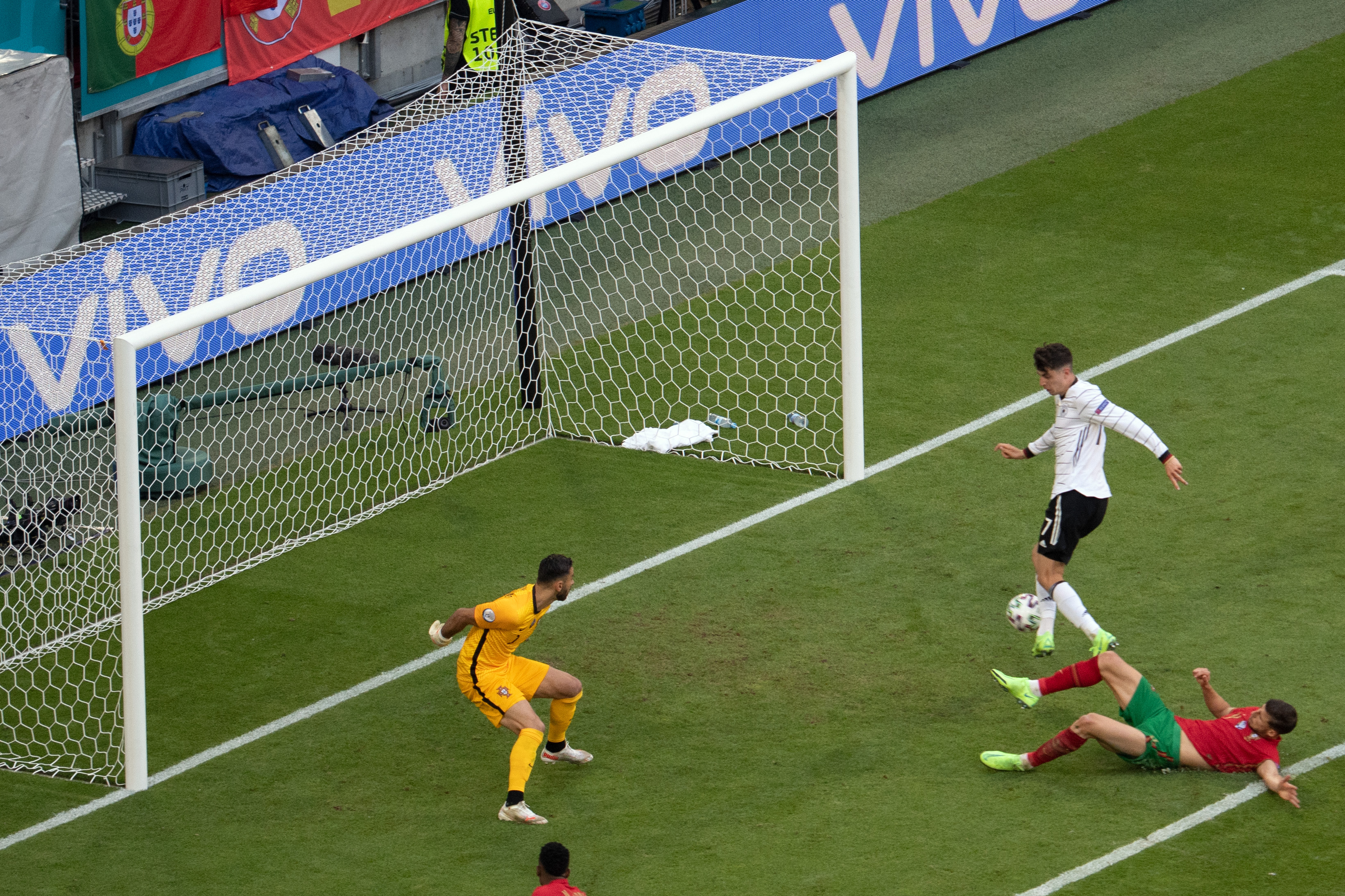 Germany's Kai Havertz in action.