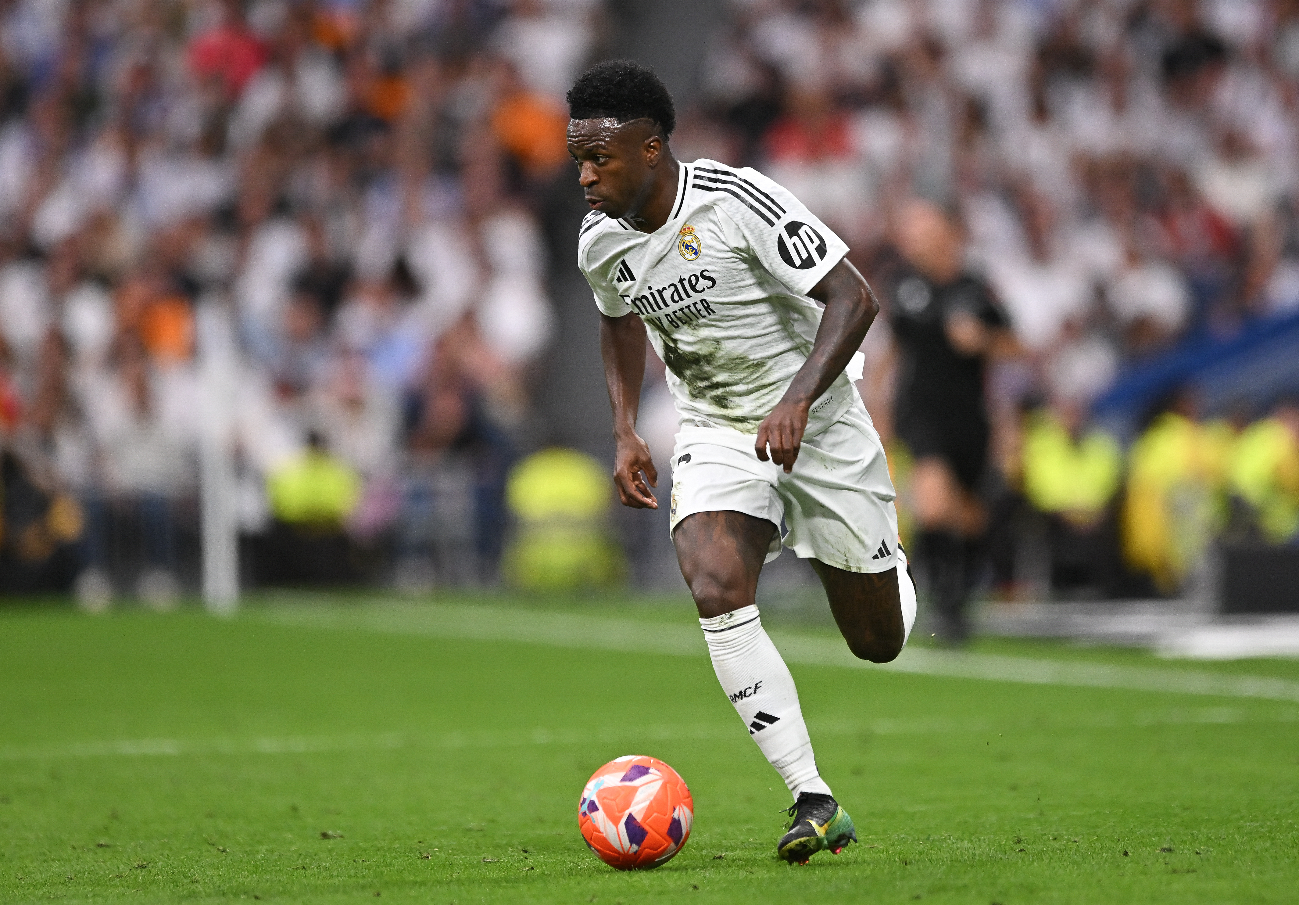 Vinicius Jr in action.