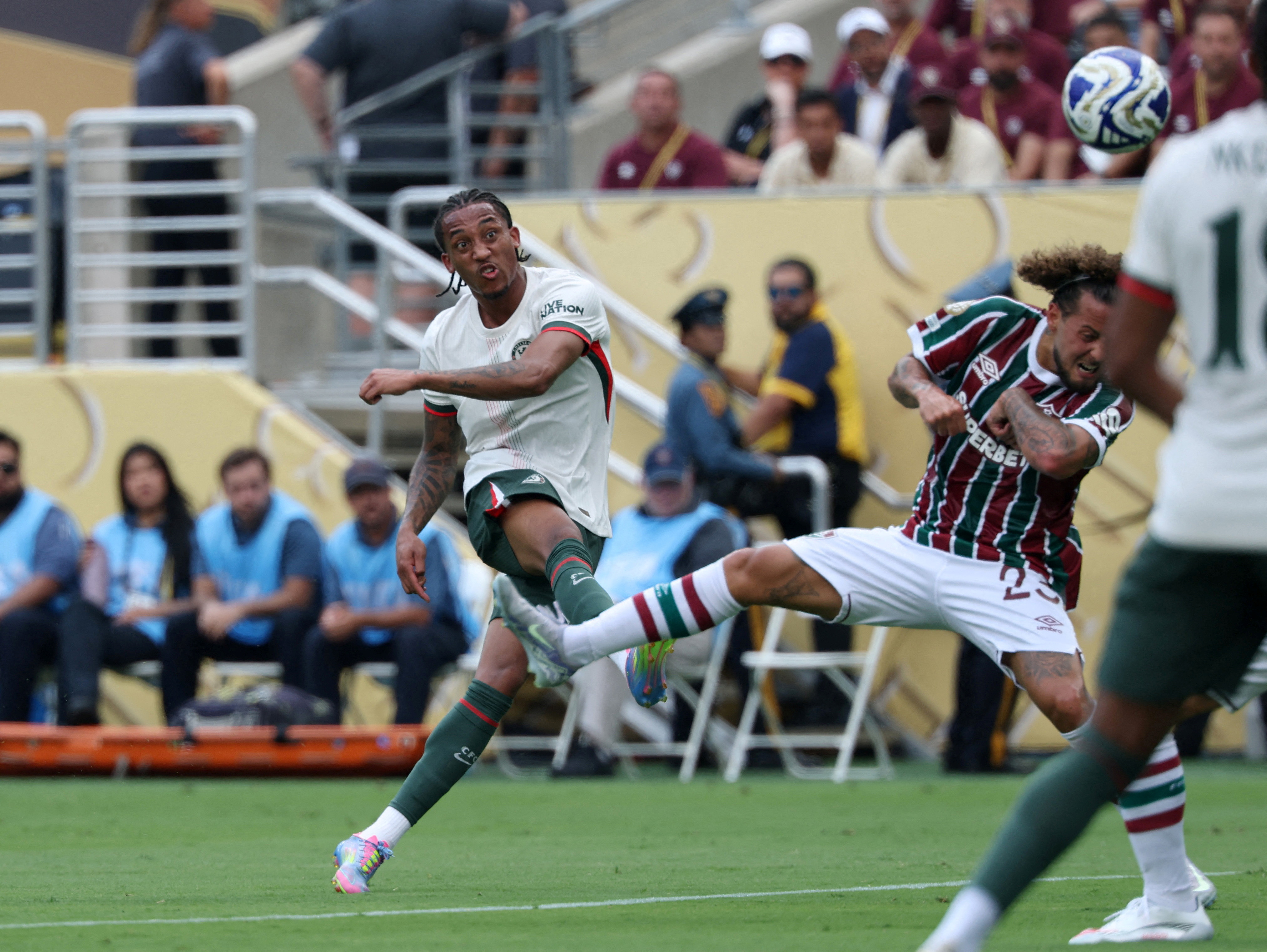 FIFA Club World Cup - Semi Final - Fluminense v Chelsea - Chelsea's Joao Pedro scores their first goal