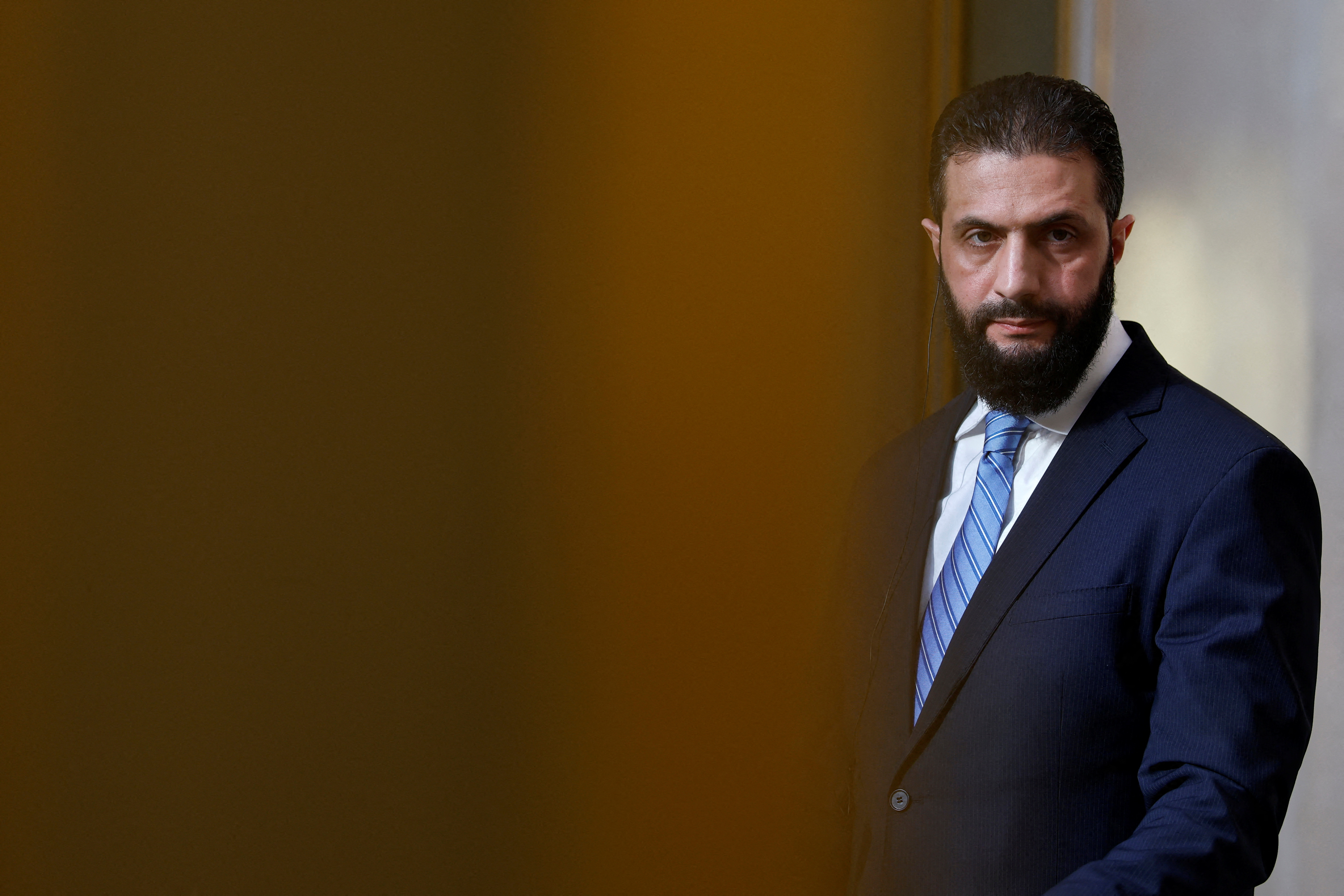 Syrian President Ahmed al-Sharaa