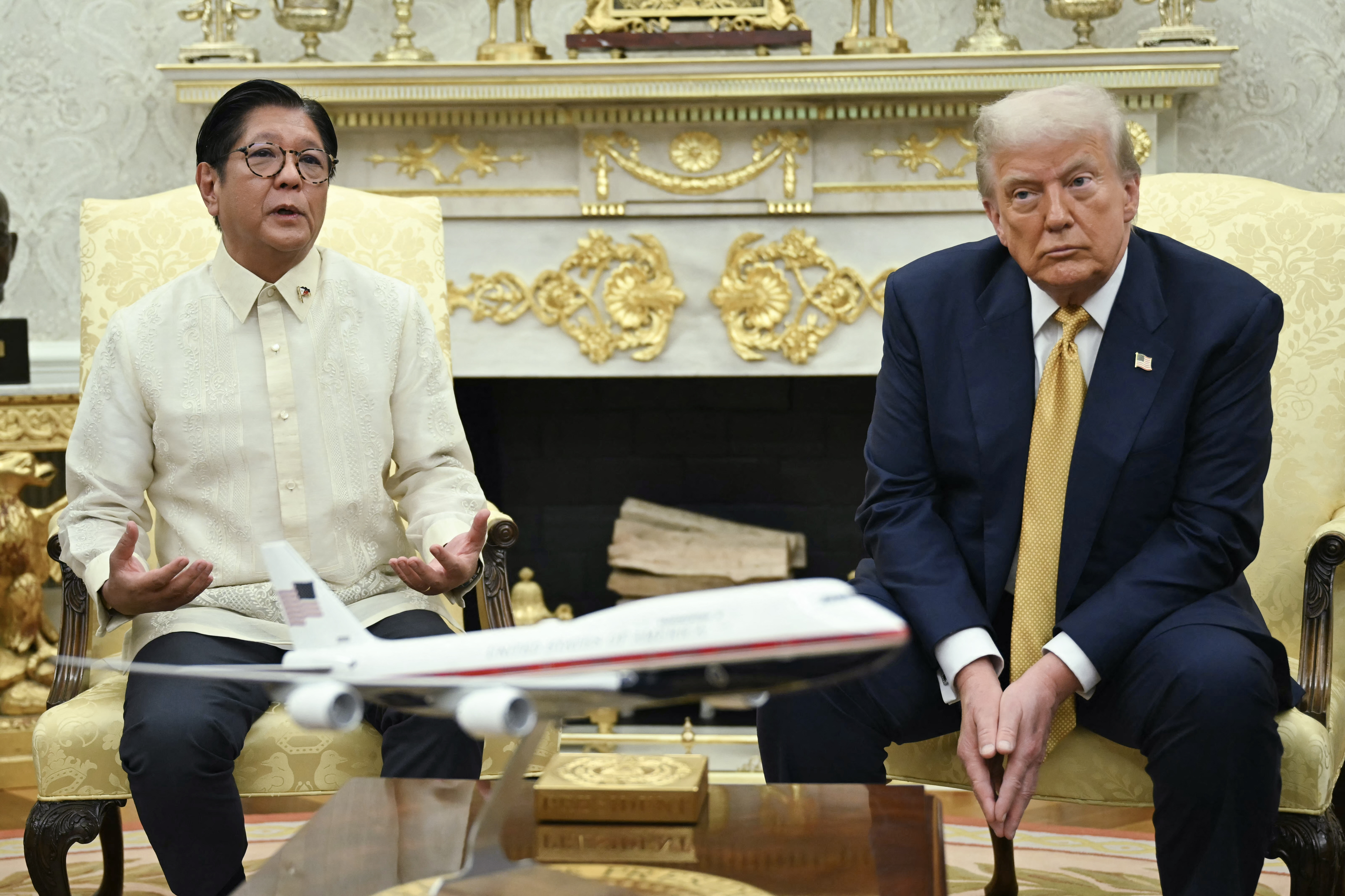 US President Donald Trump met his Philippine counterpart, Ferdinand Marcos Jr, at the White House