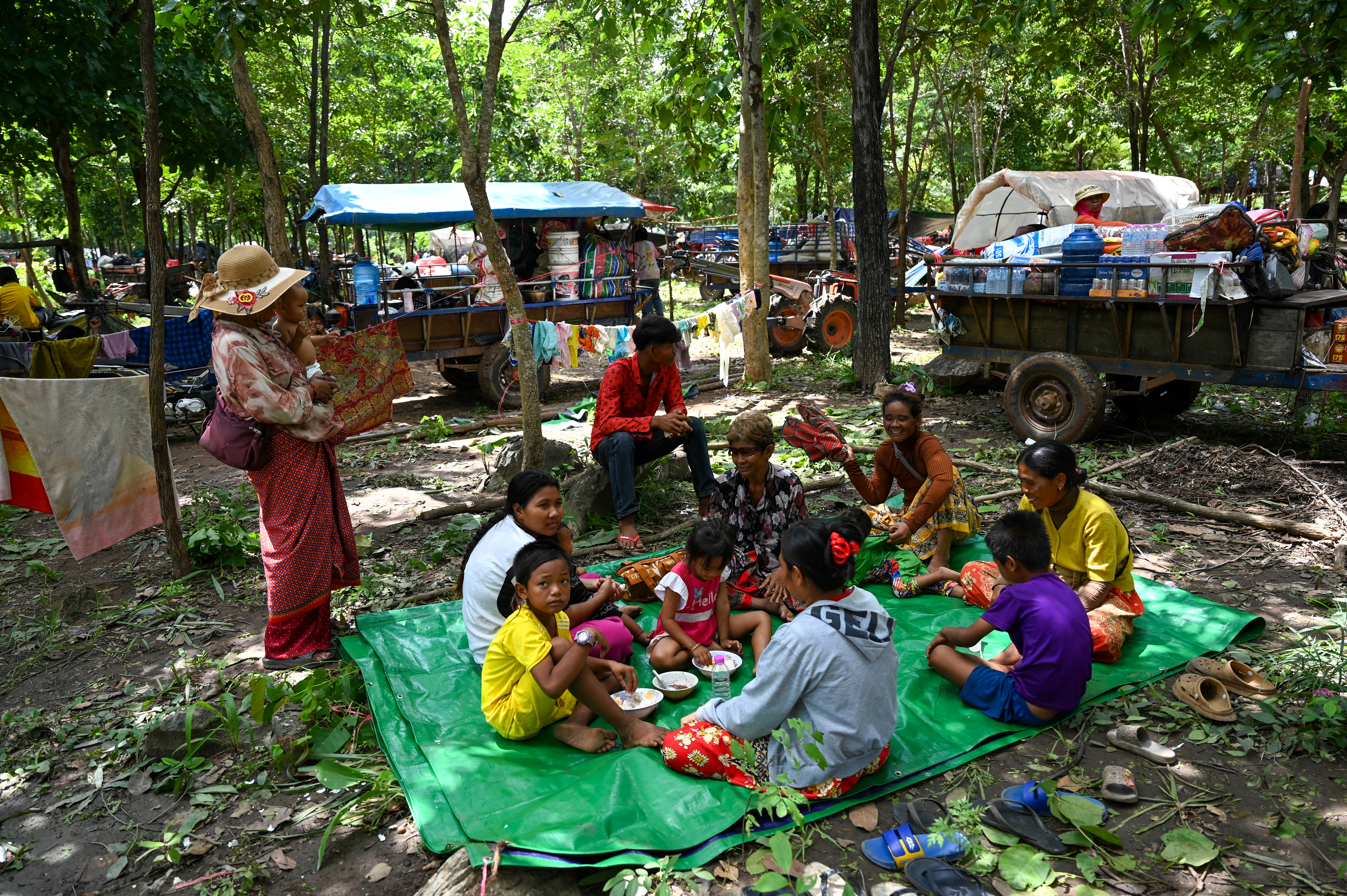 Thai-Cambodian clashes force 100,000 into shelters amid rising tensions
