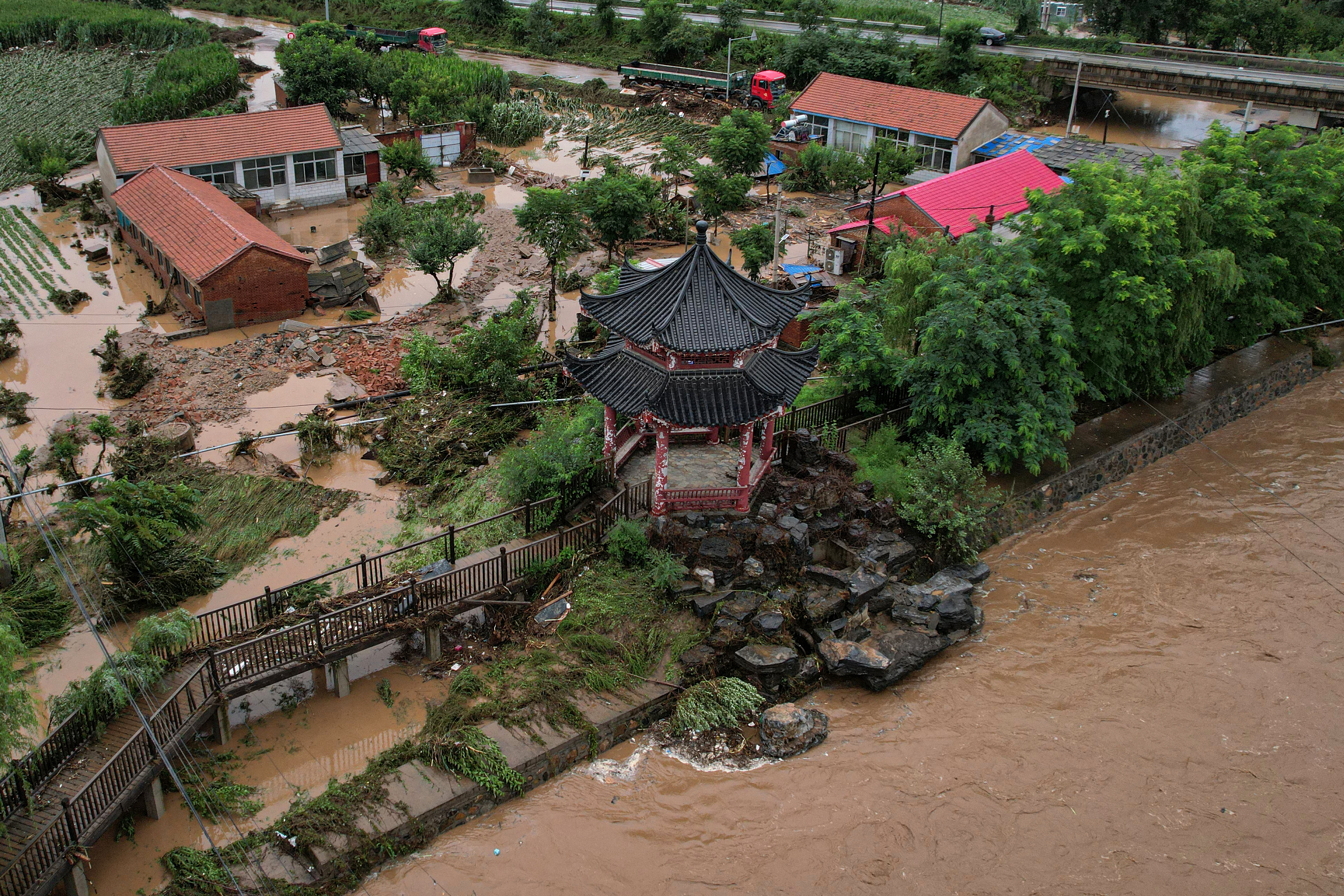 Over 30 dead as northern China hit by heavy rain and landslides