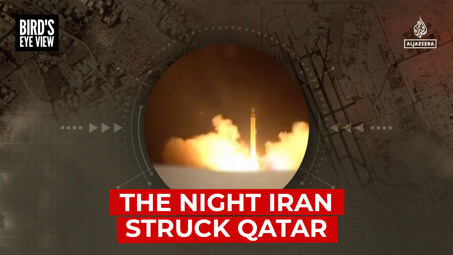 iran strikes qatar