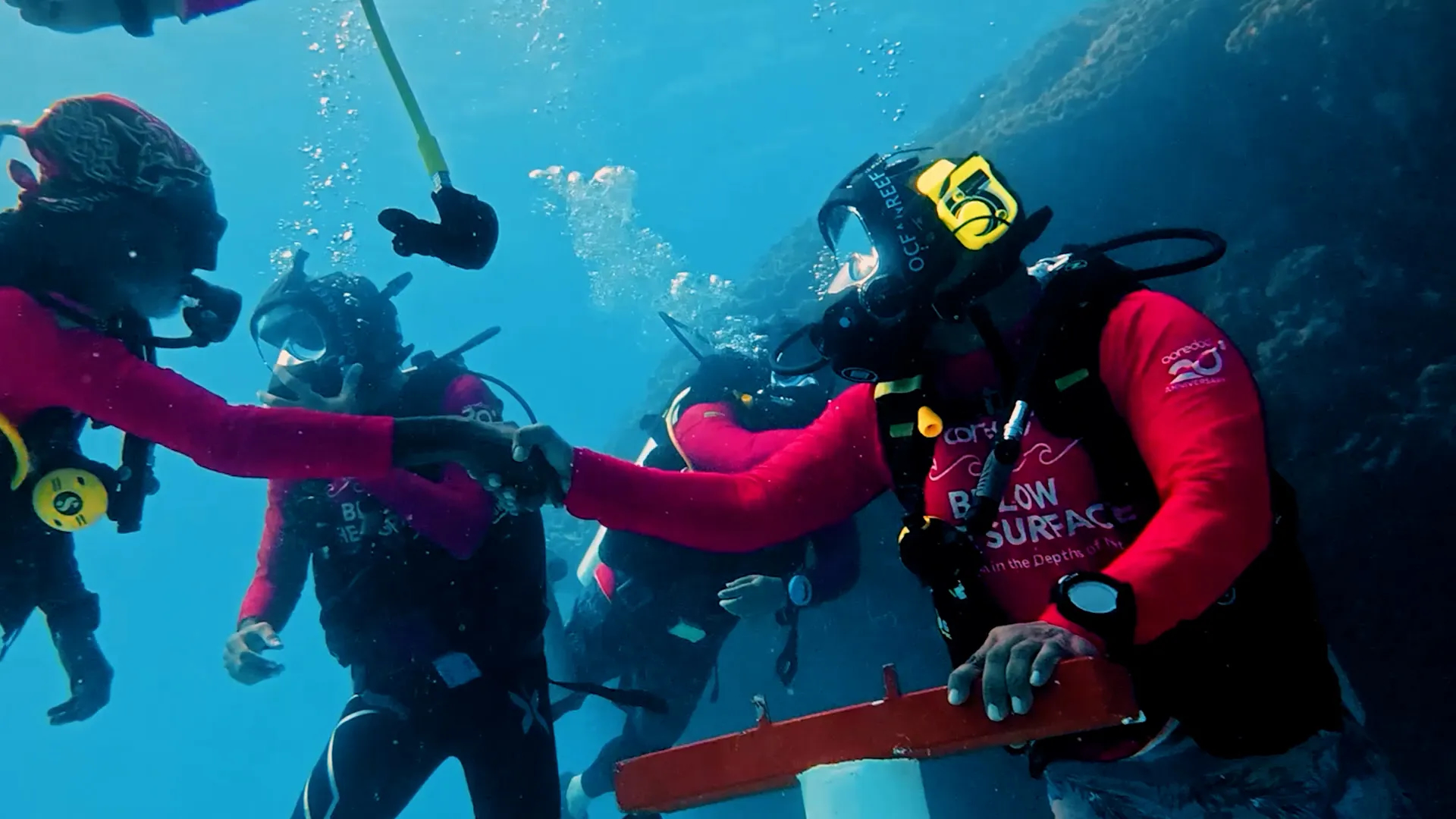 The discussion session was organized in the Ba Folhado Marine area (Al Jazeera).