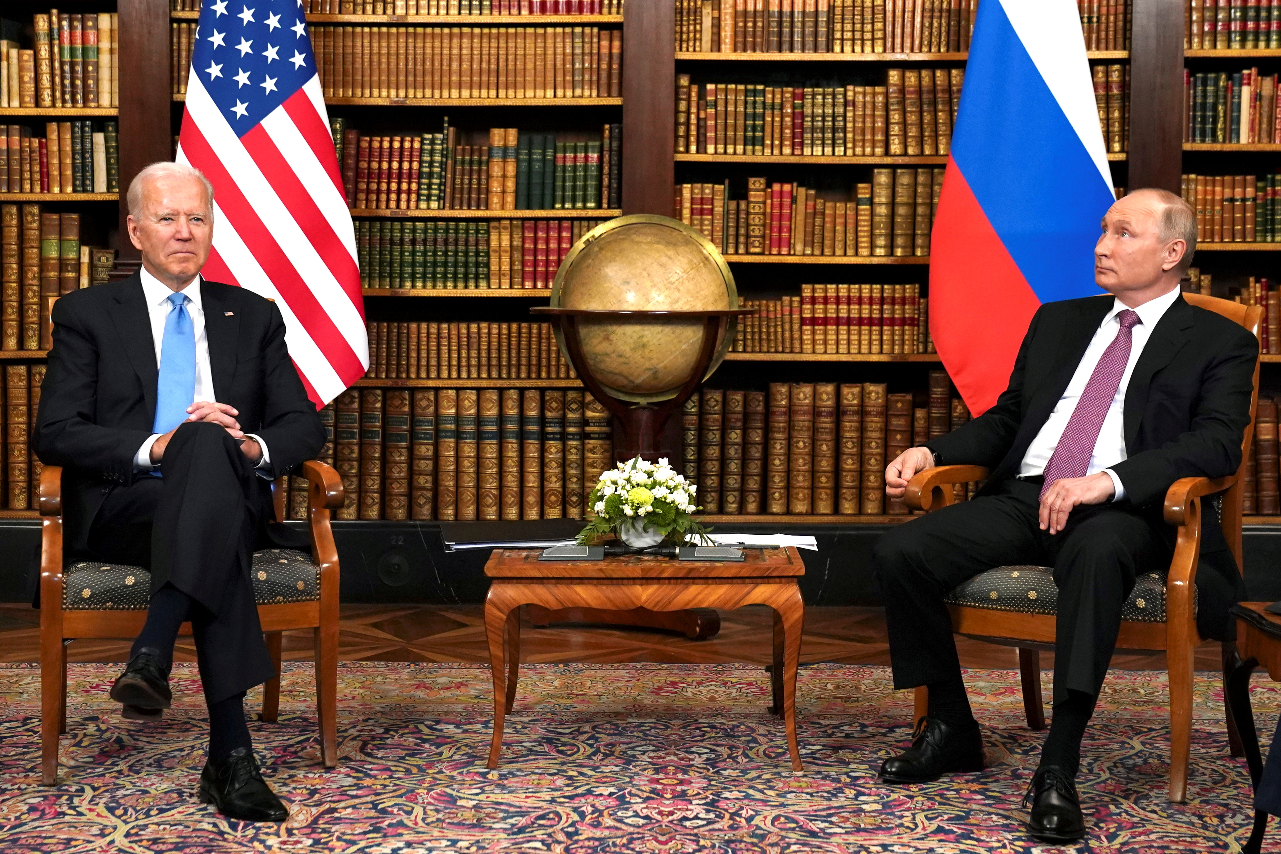 Vladimir Putin's meetings with US presidents over the years