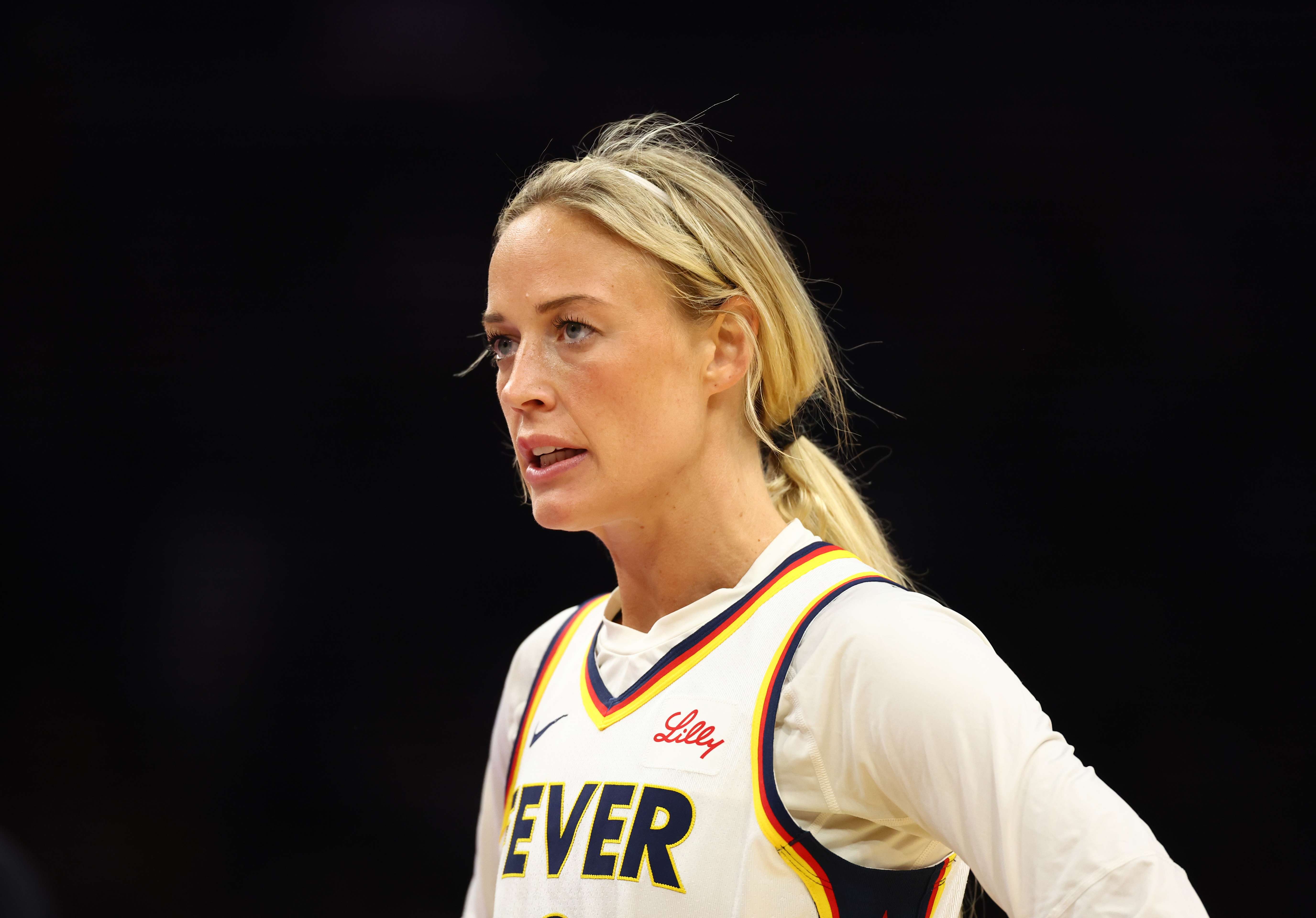 Indiana Fever guard Sophie Cunningham was nearly struck by a sex toy in a recent WNBA game