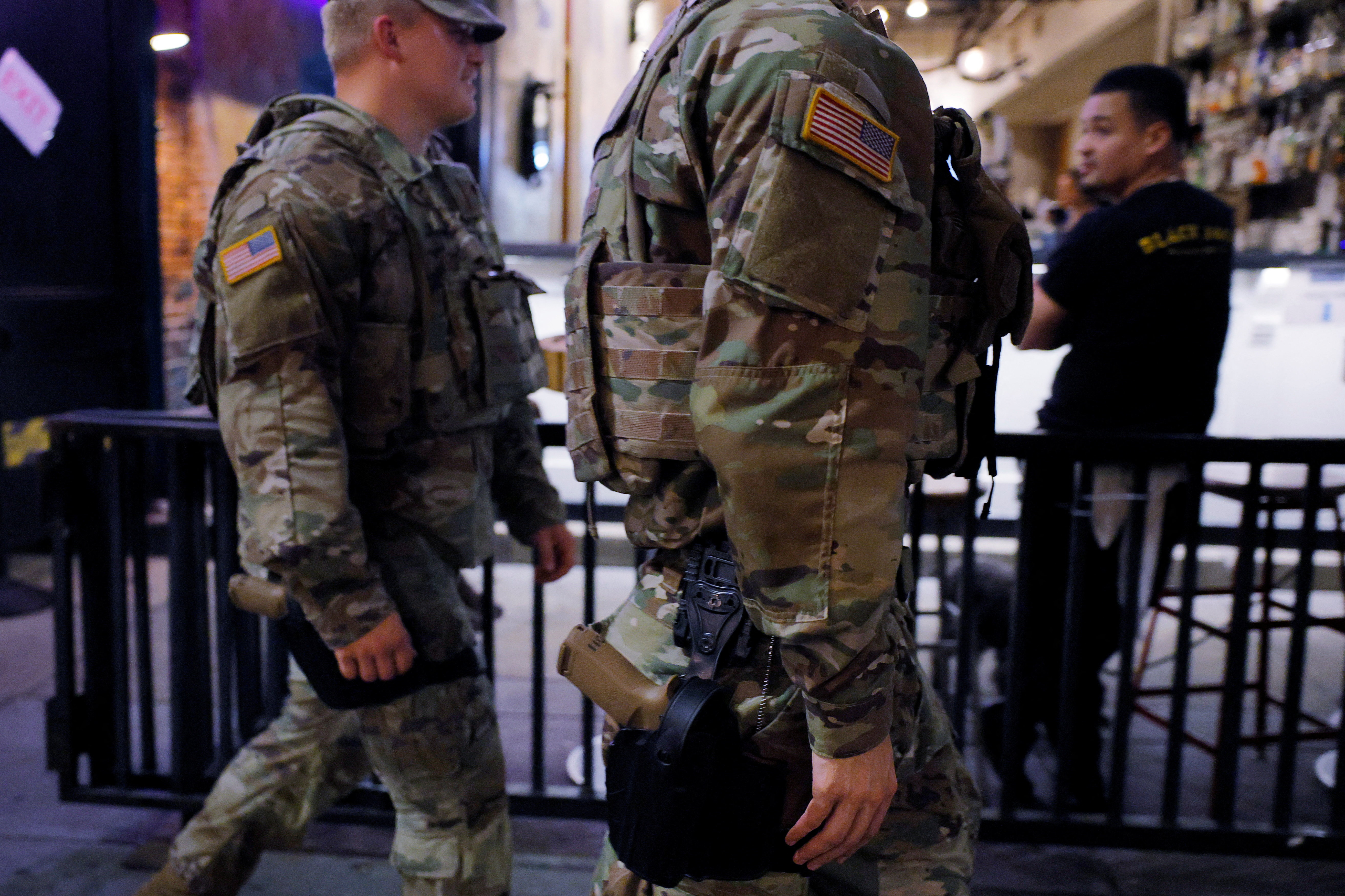 Trump tightens grip on security in Washington