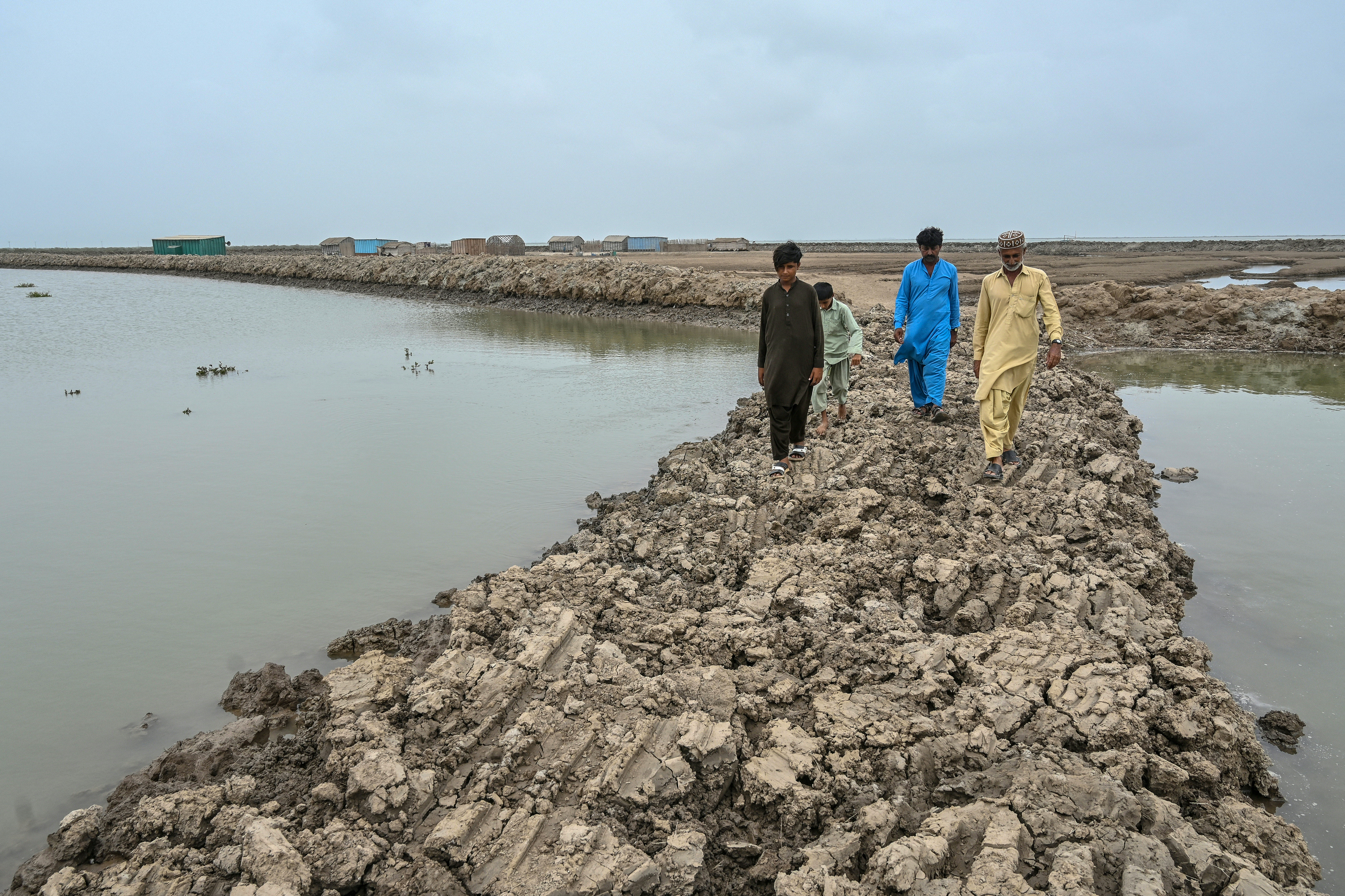 Death of a delta: Pakistan's Indus sinks and shrinks