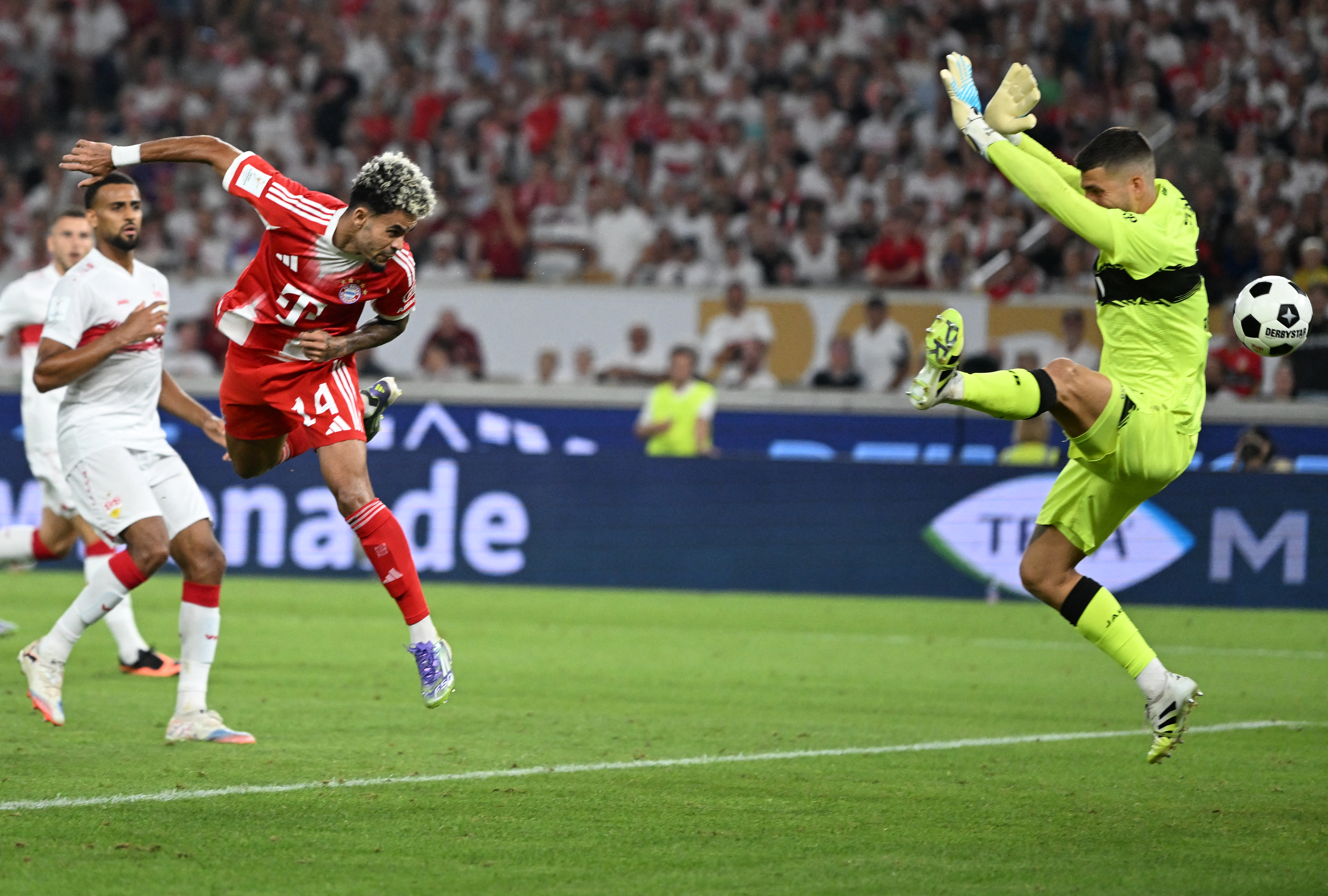 Luis Diaz in action.