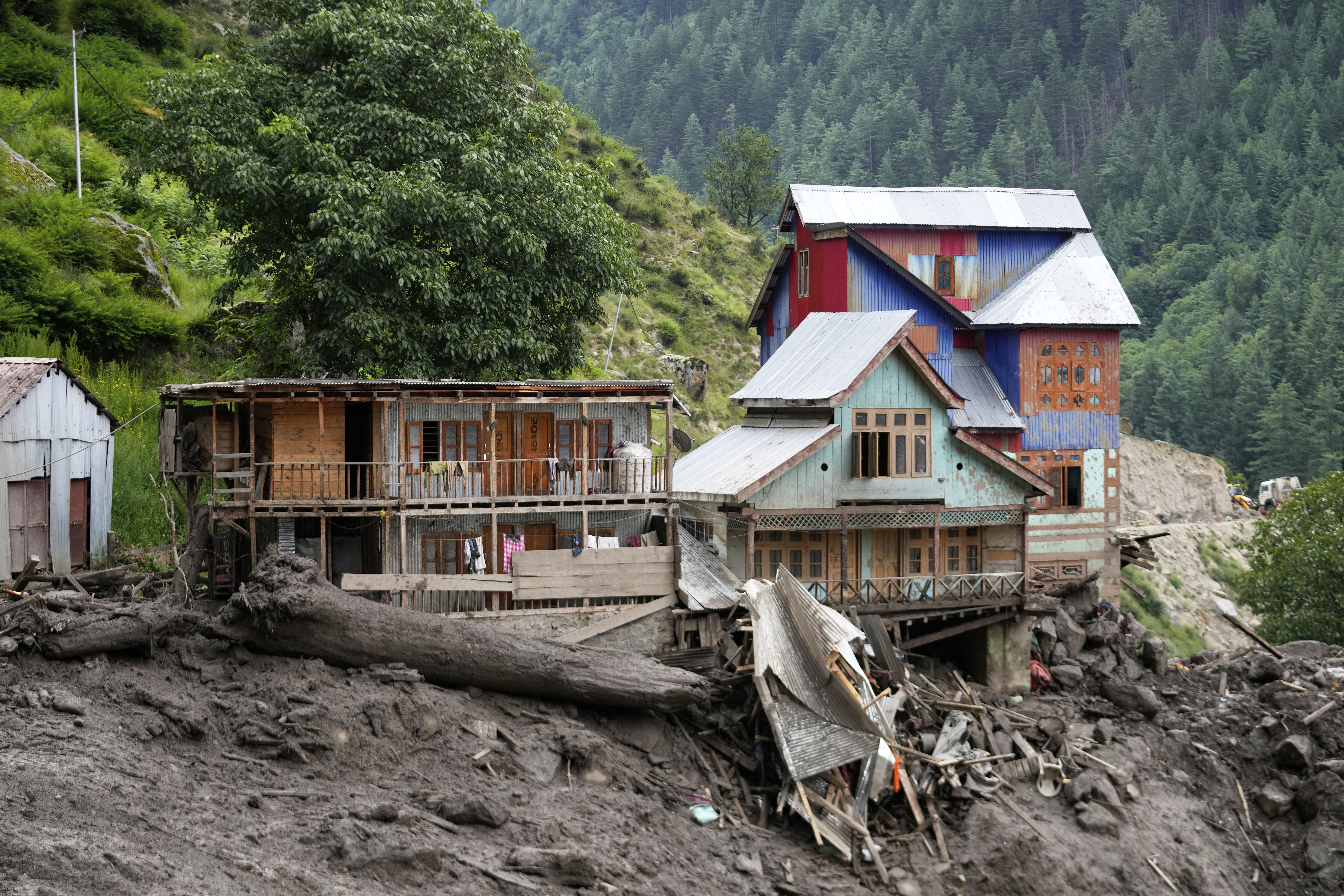 Rescuers search for missing flash flood victims in remote Kashmir village