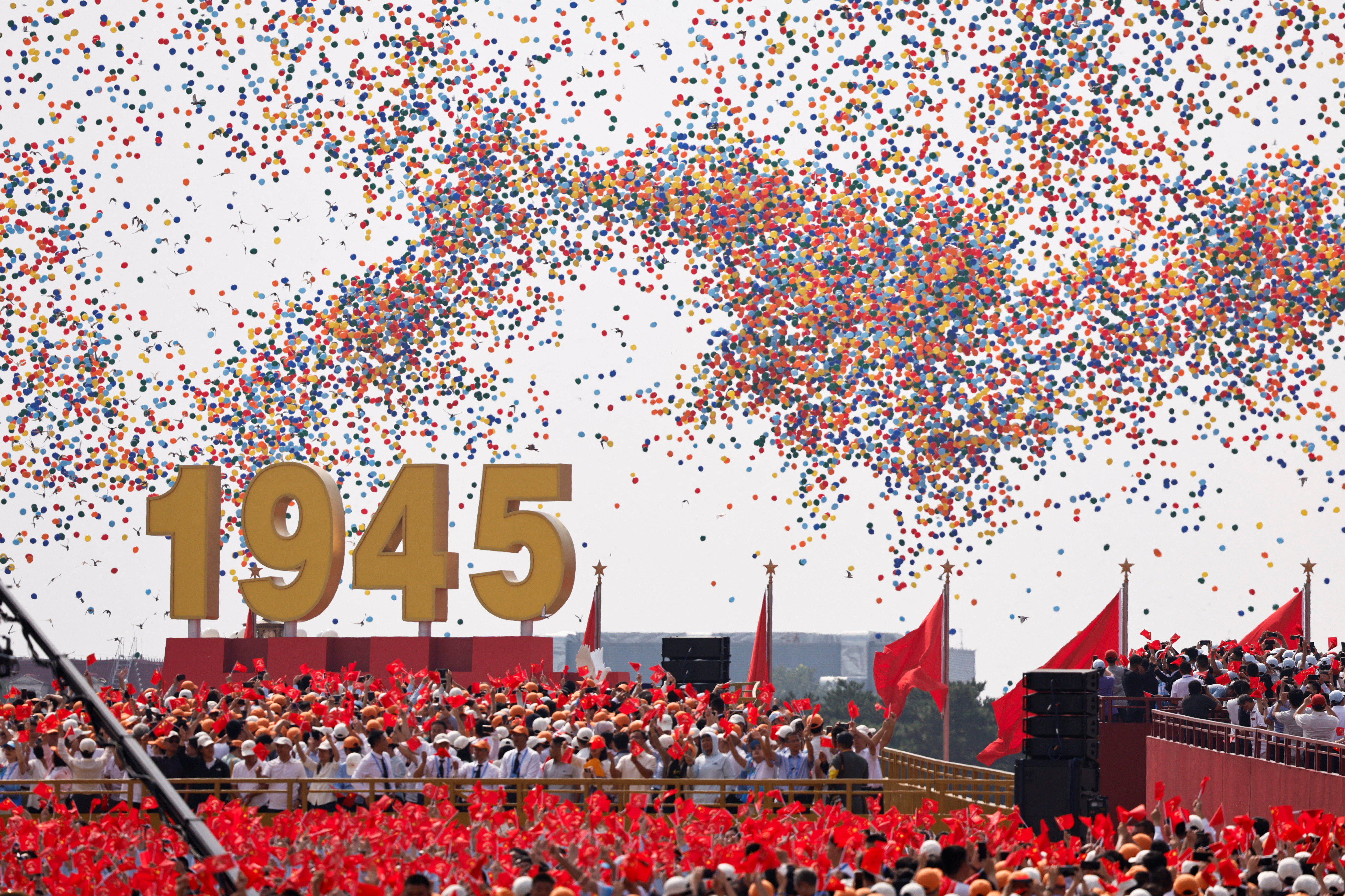 Pomp, pageantry and prowess at Beijing's military parade