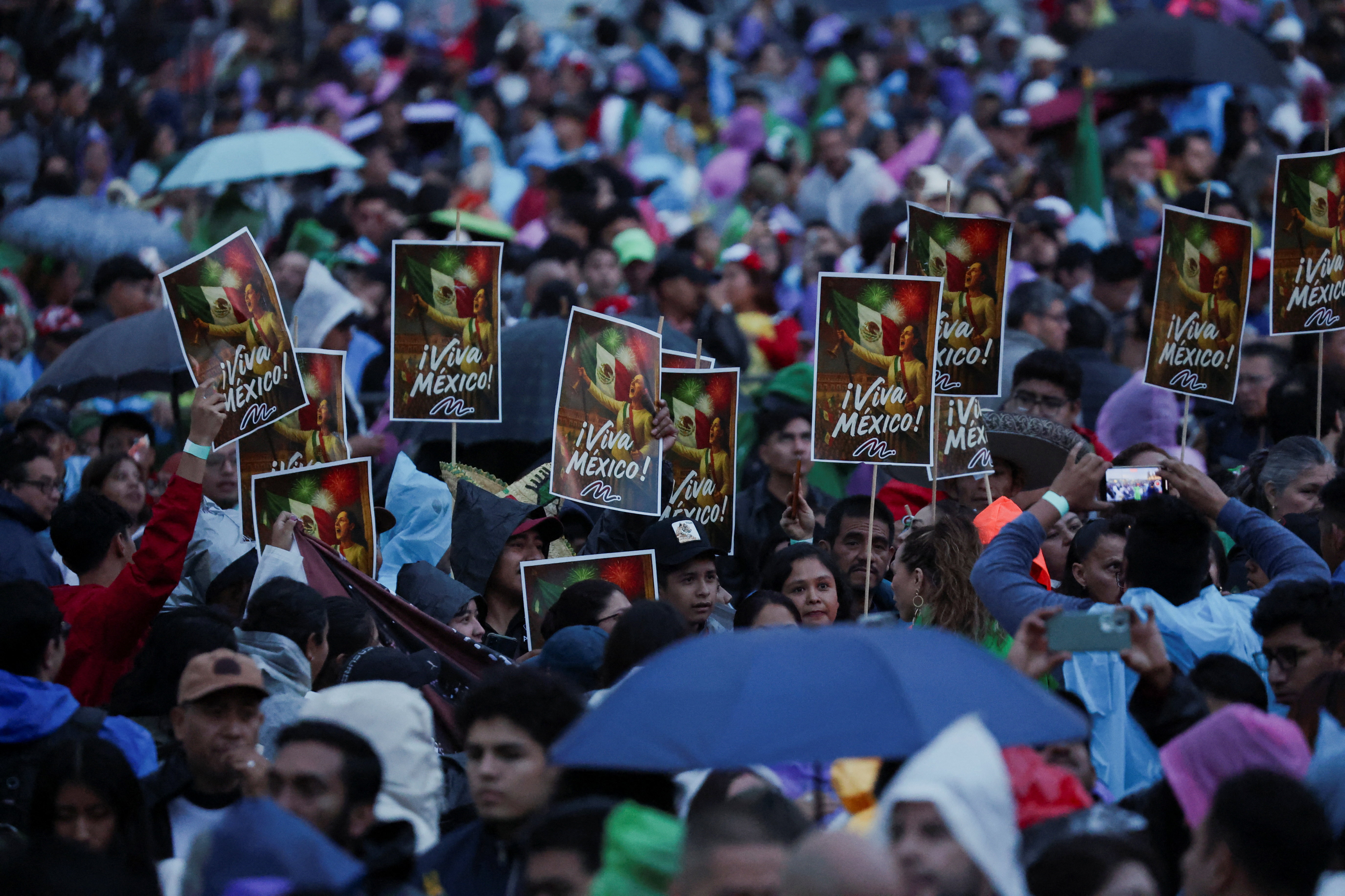 Mexico marks independence from Spain during ceremony of the "Cry of Independence" in Mexico City