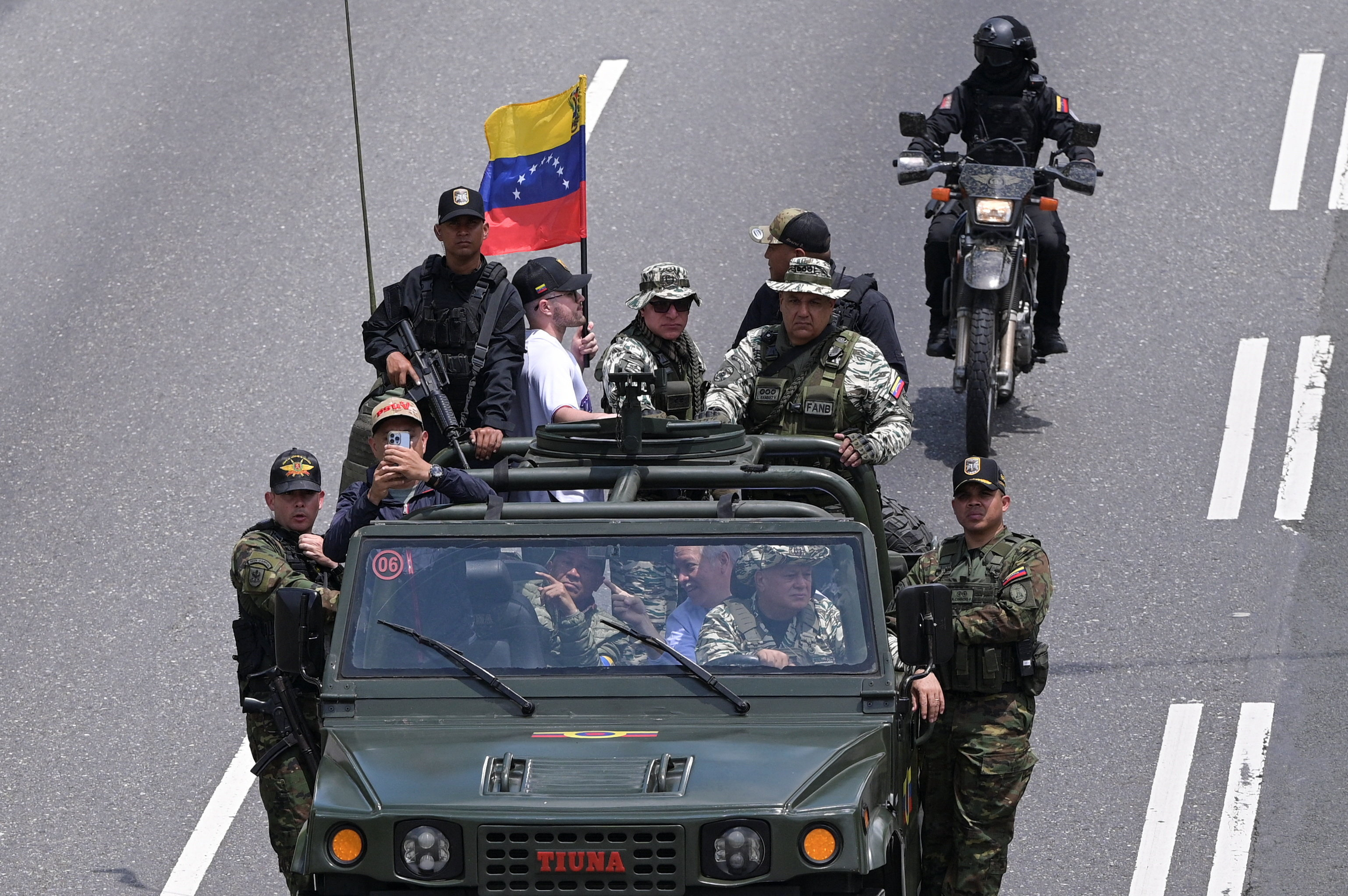 Drill led by the Bolivarian National Armed Forces