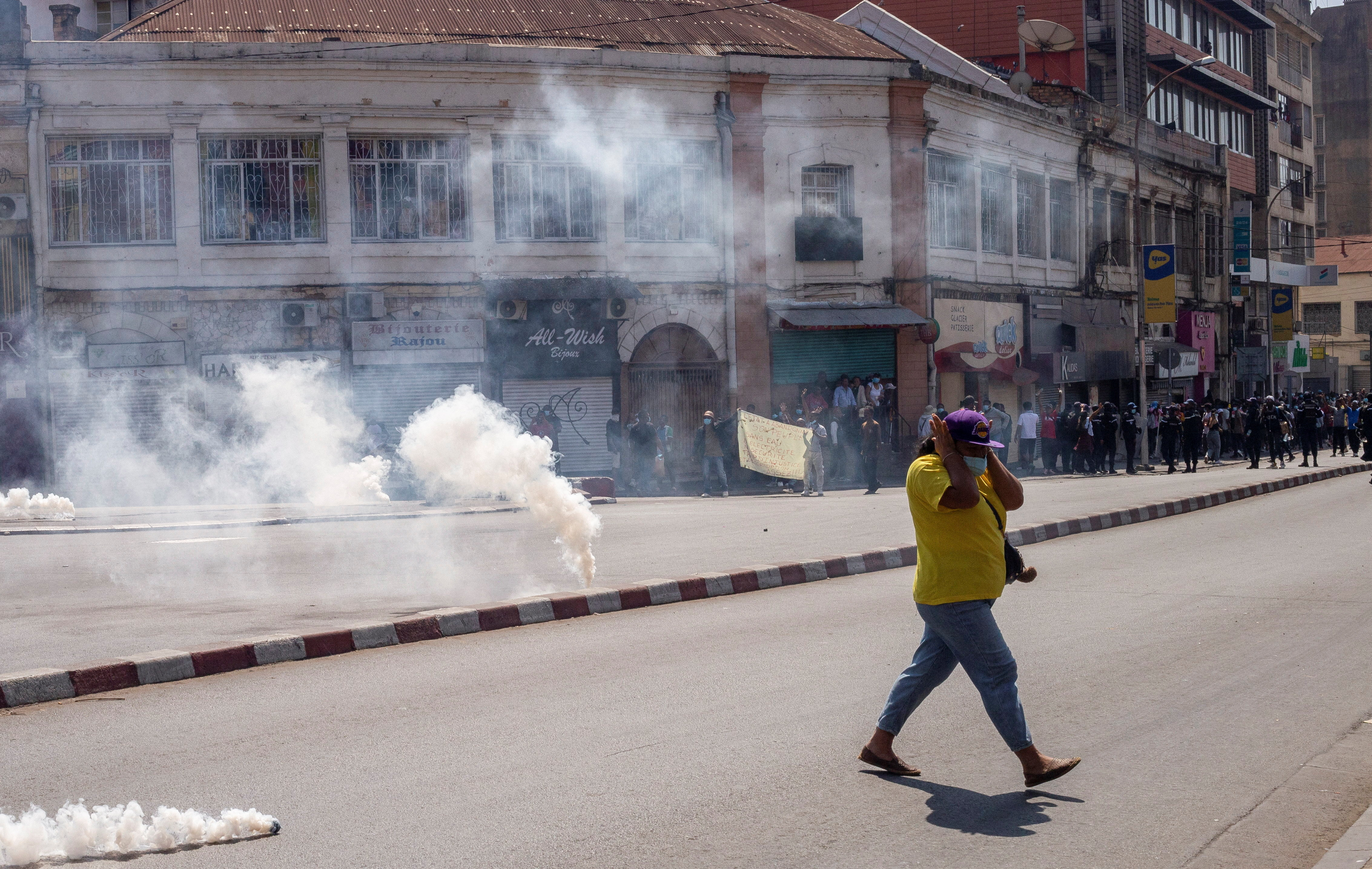 MADAGASCAR-PROTESTS/