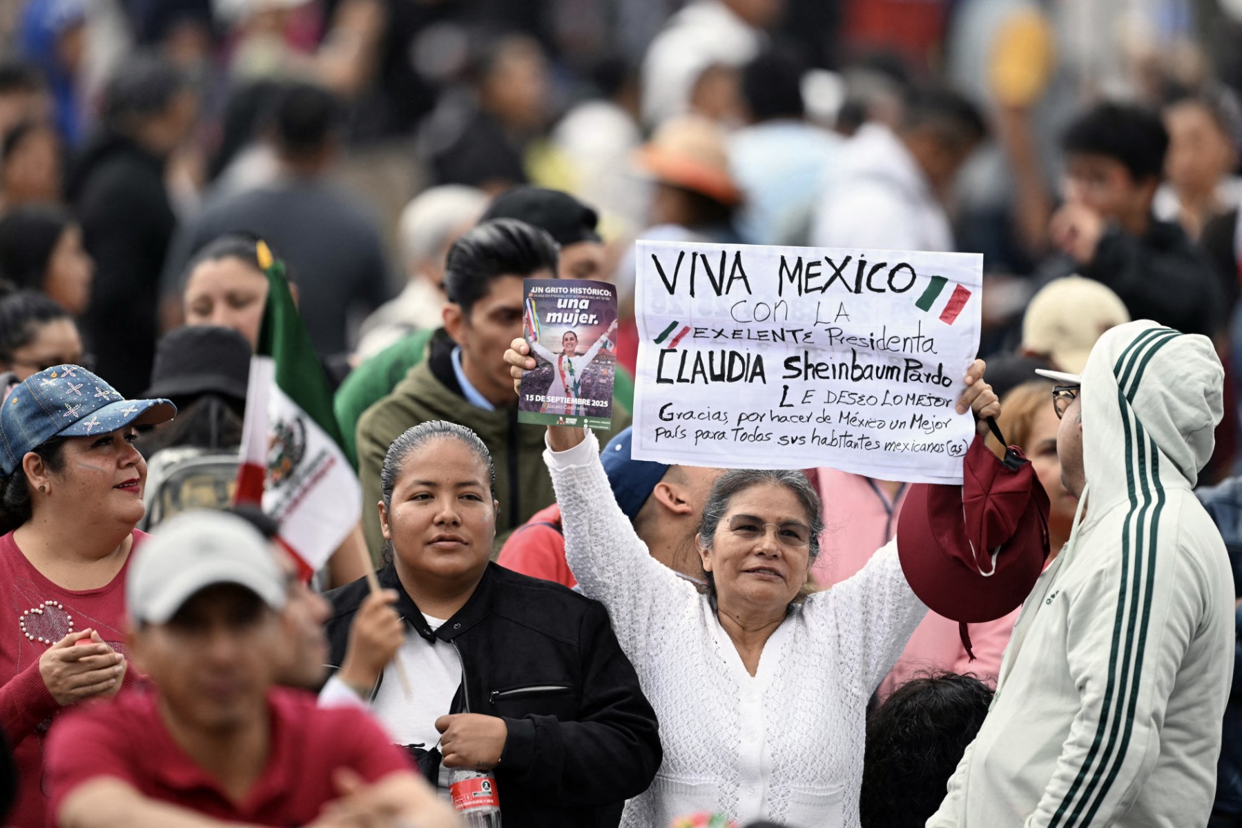 Mexico marks independence from Spain during ceremony of the "Cry of Independence" in Mexico City