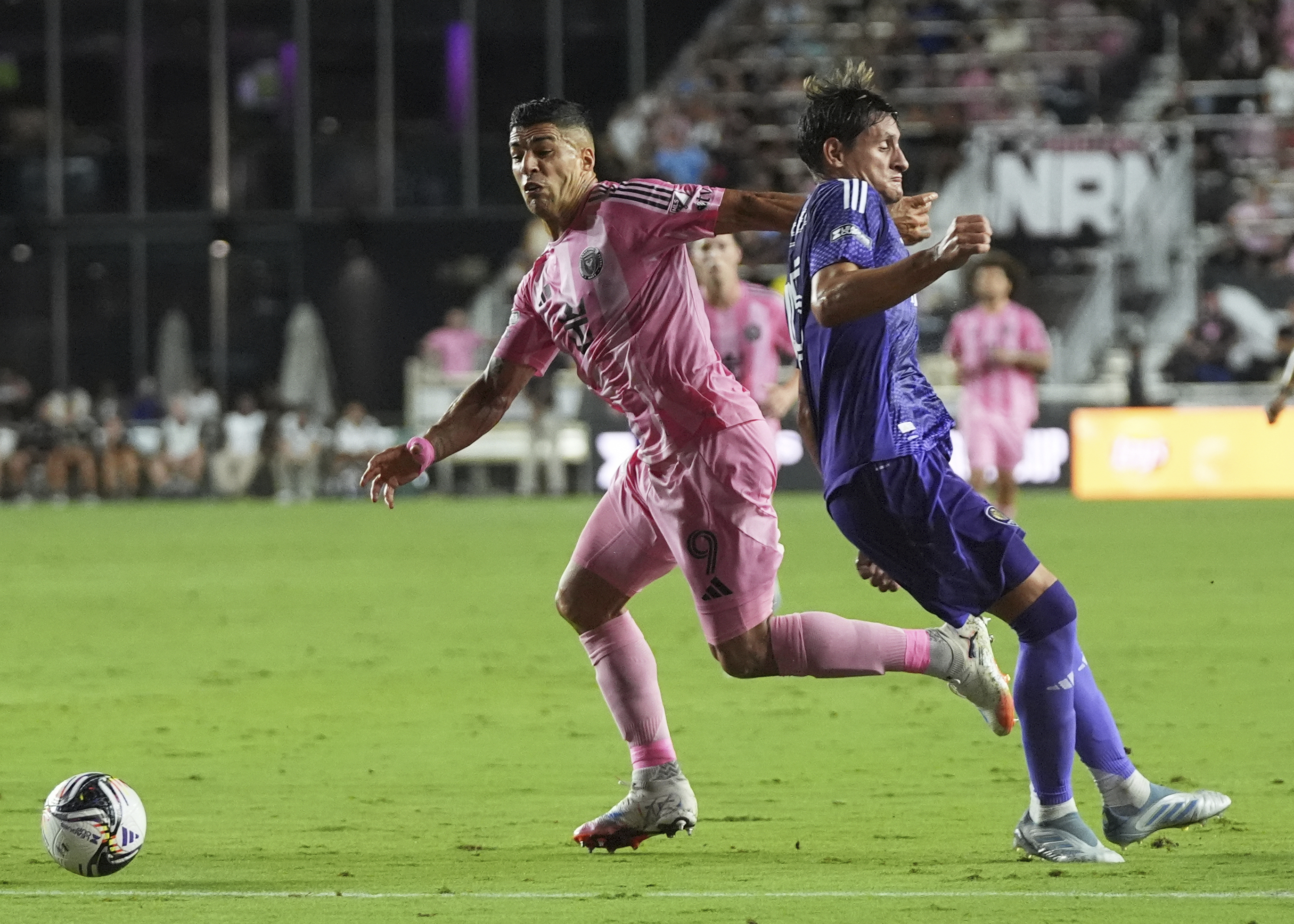 Luis Suarez in action.