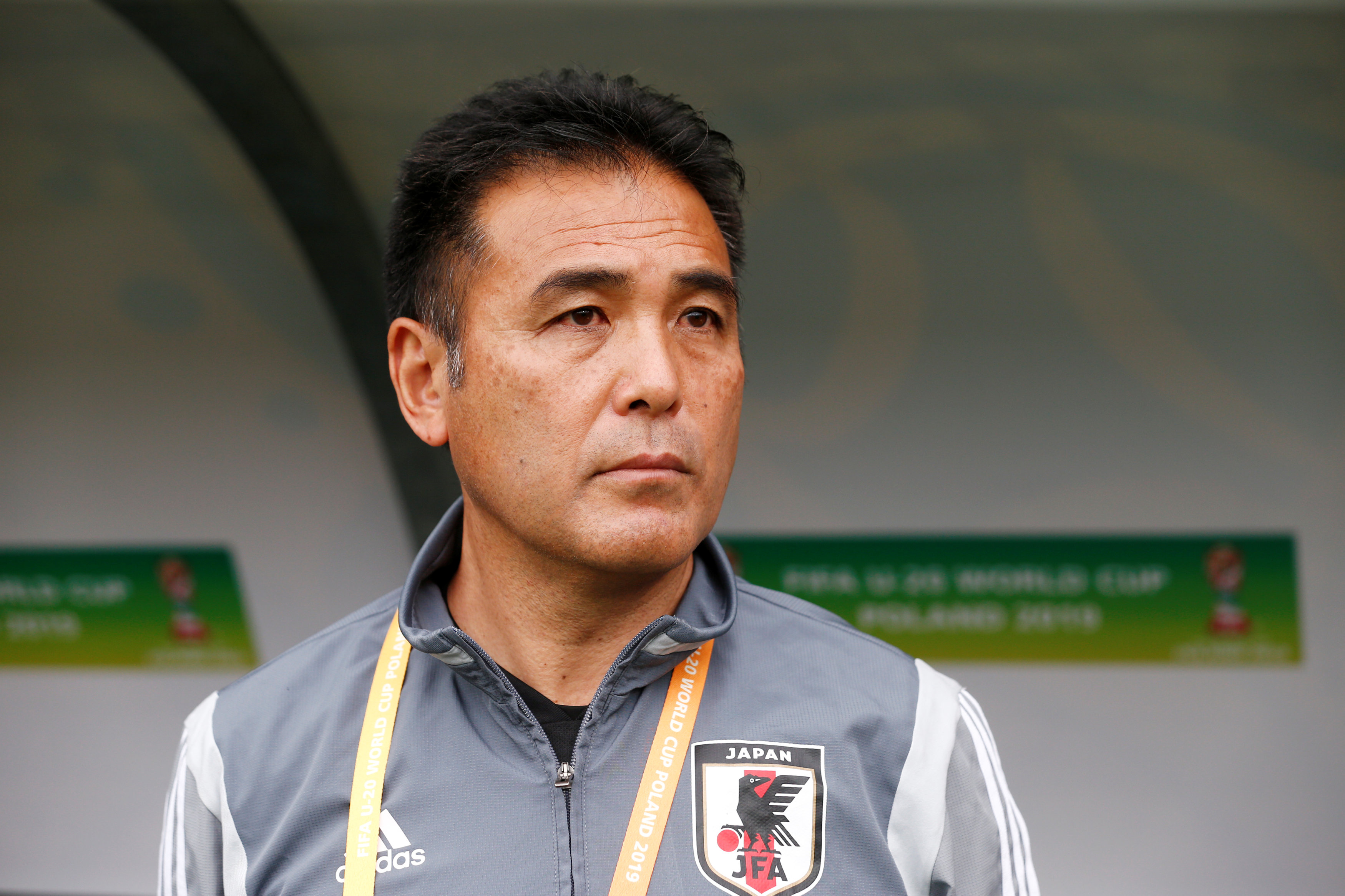 Japan Under-20 football coach Masanaga Kageyama
