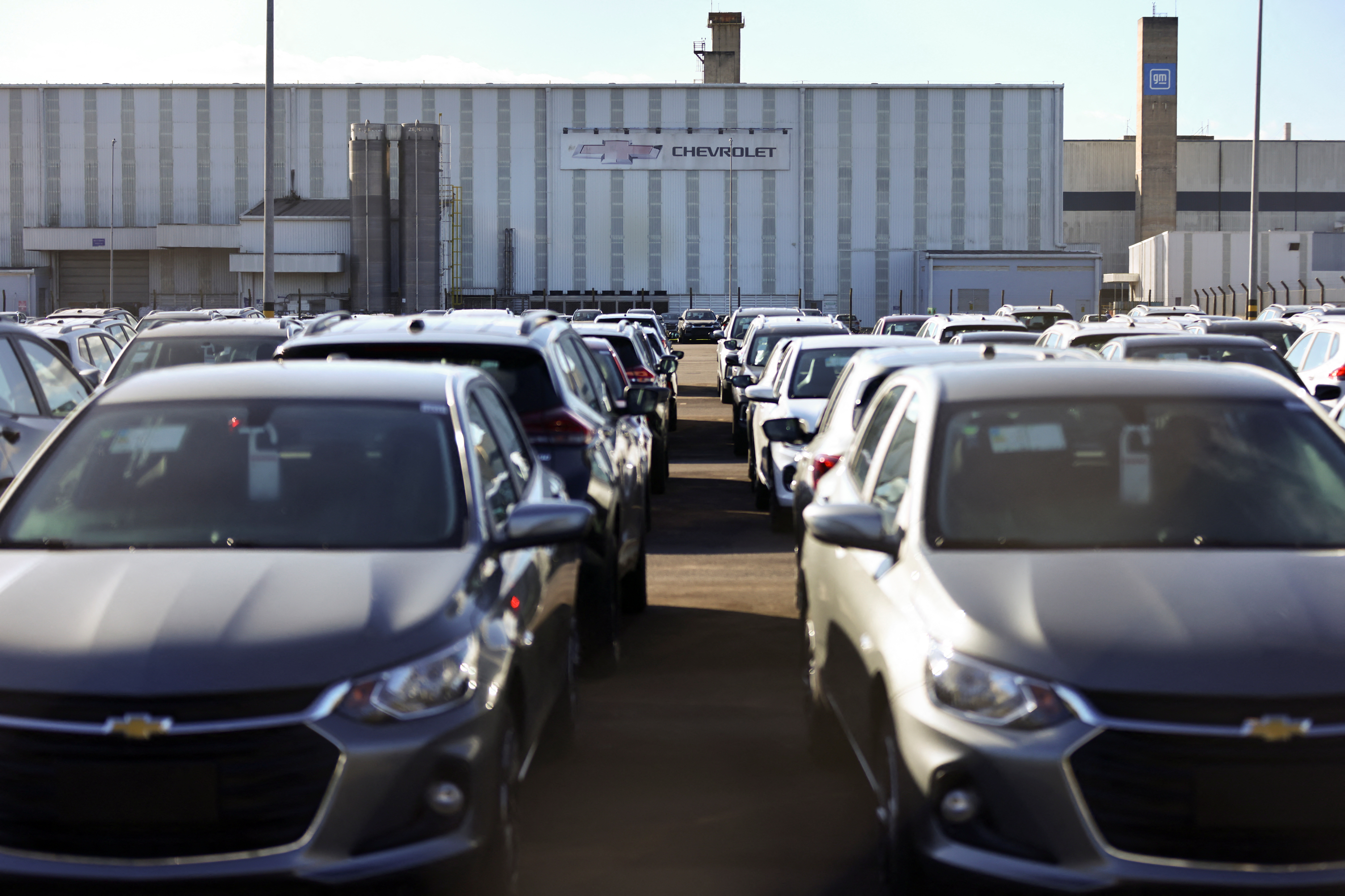 The hit comes in addition to a previously announced $1.1 bn hit because of tariffs [File: Diego Vara / Reuters]