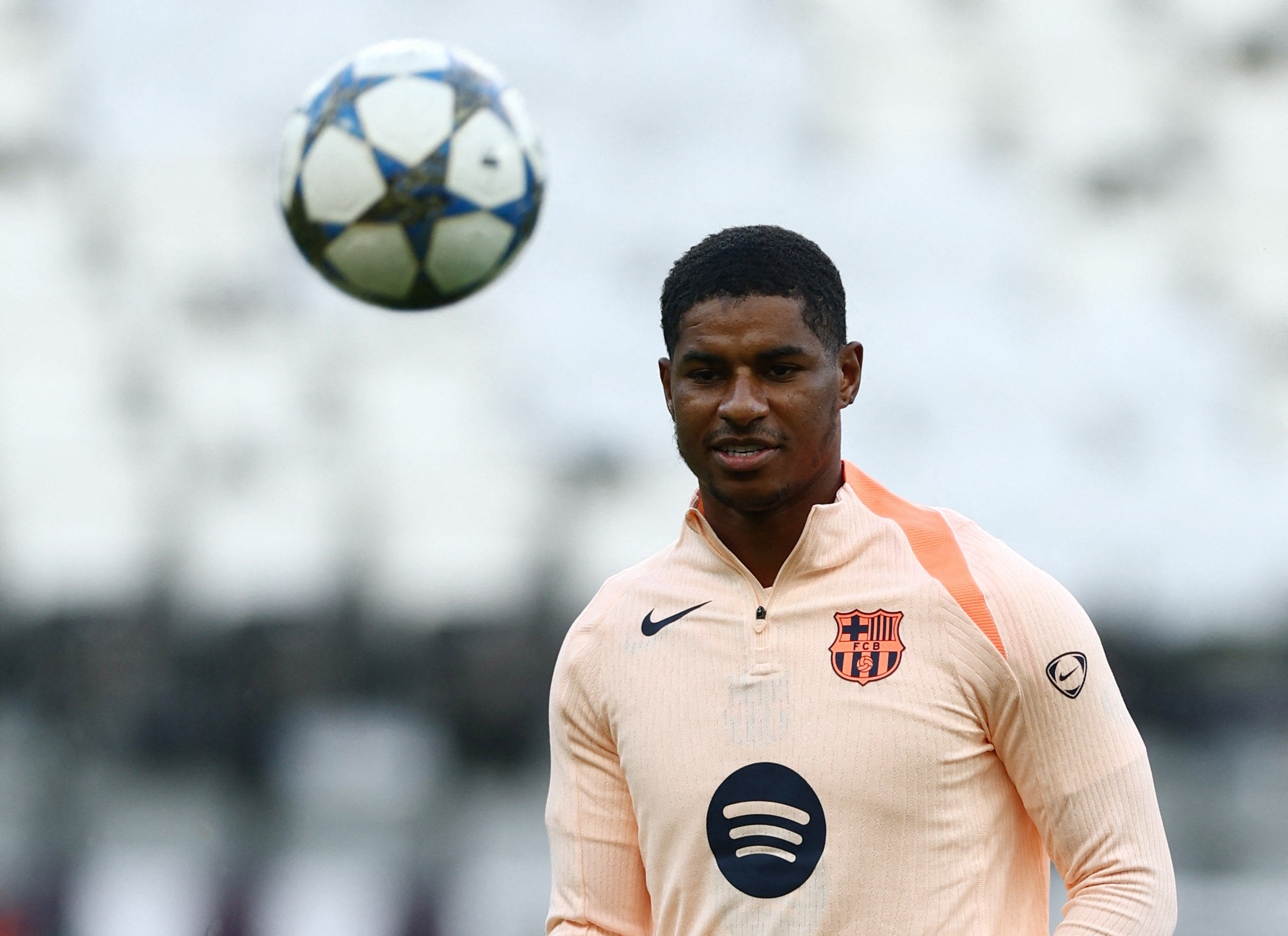 Barcelona's Marcus Rashford