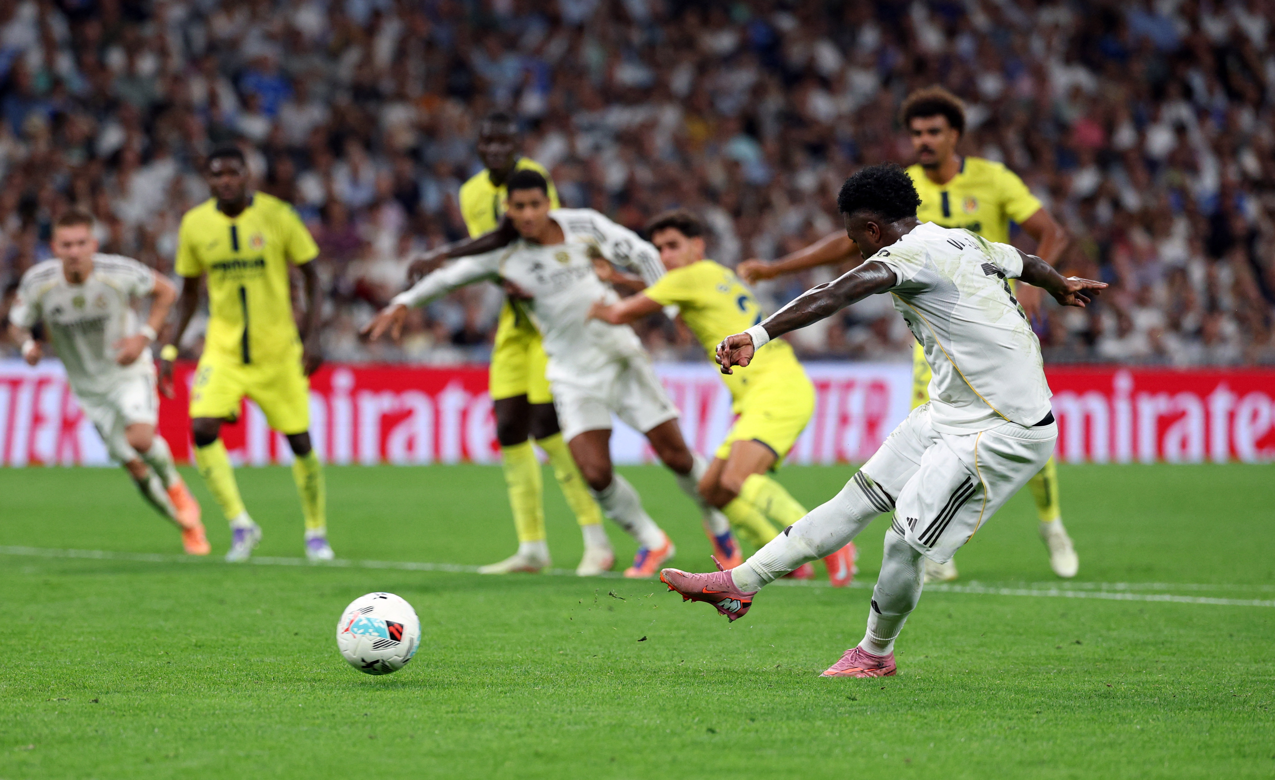 Vinicius Jr in action.