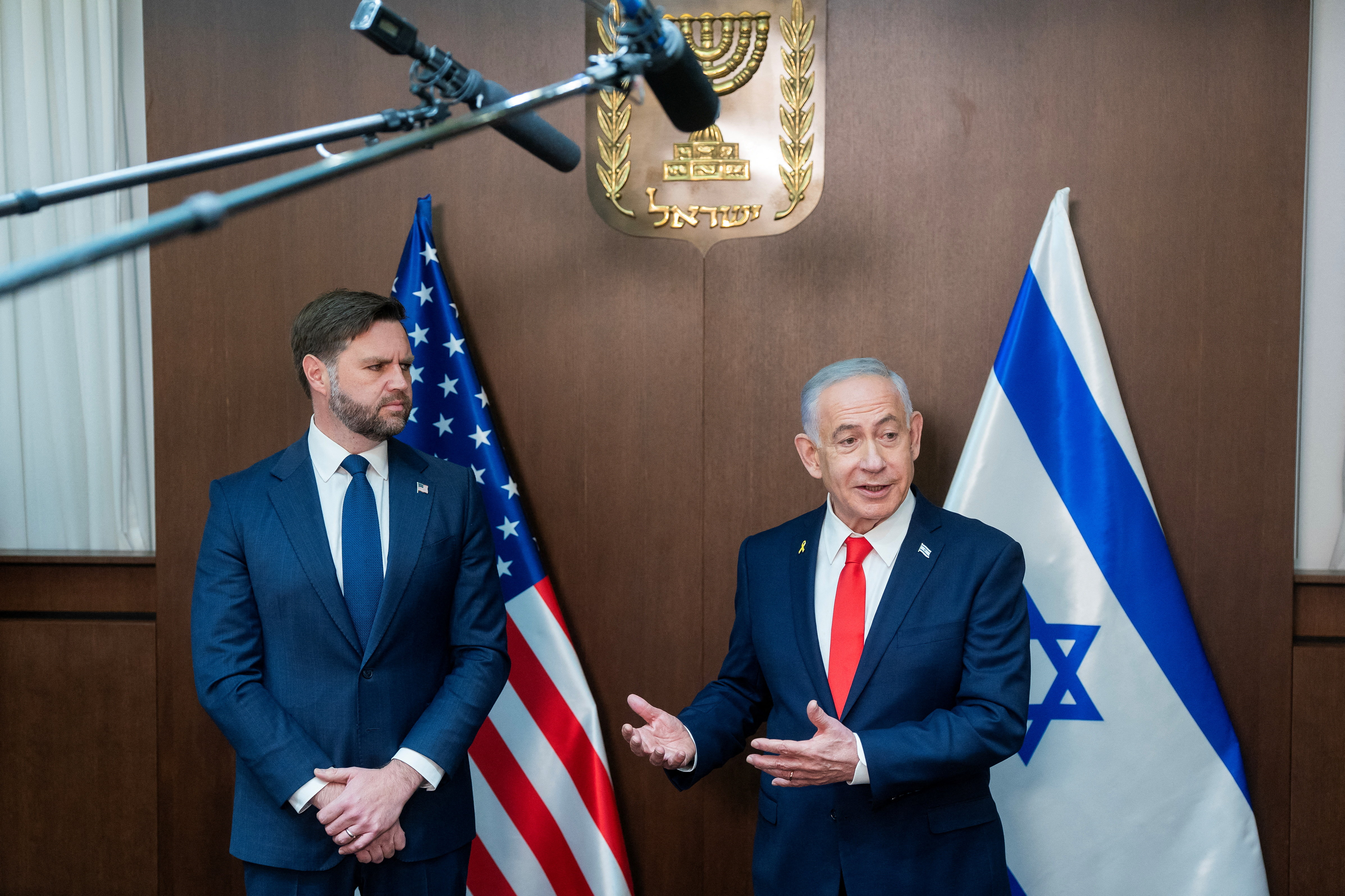 ISRAEL-PALESTINIANS/USA-VANCE