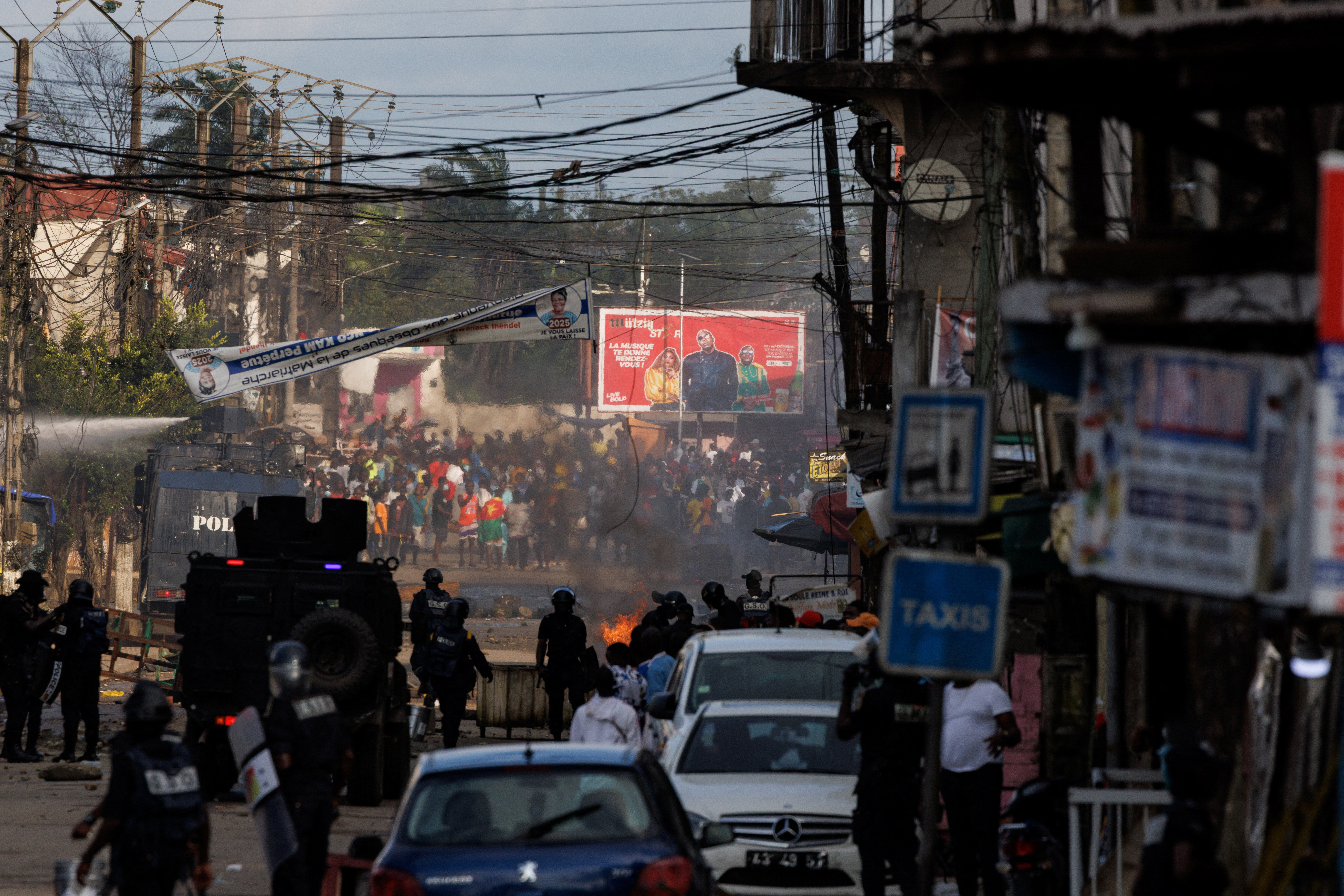Four dead in Cameroon opposition protests ahead of election results