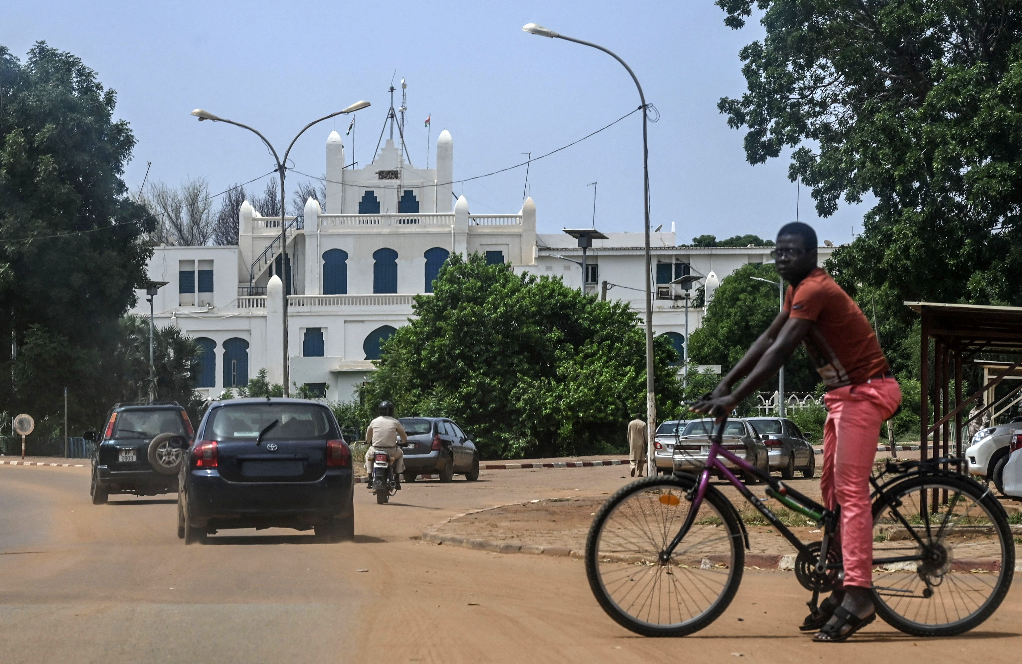 Niger's Presidential Palace in Niamey, Niger