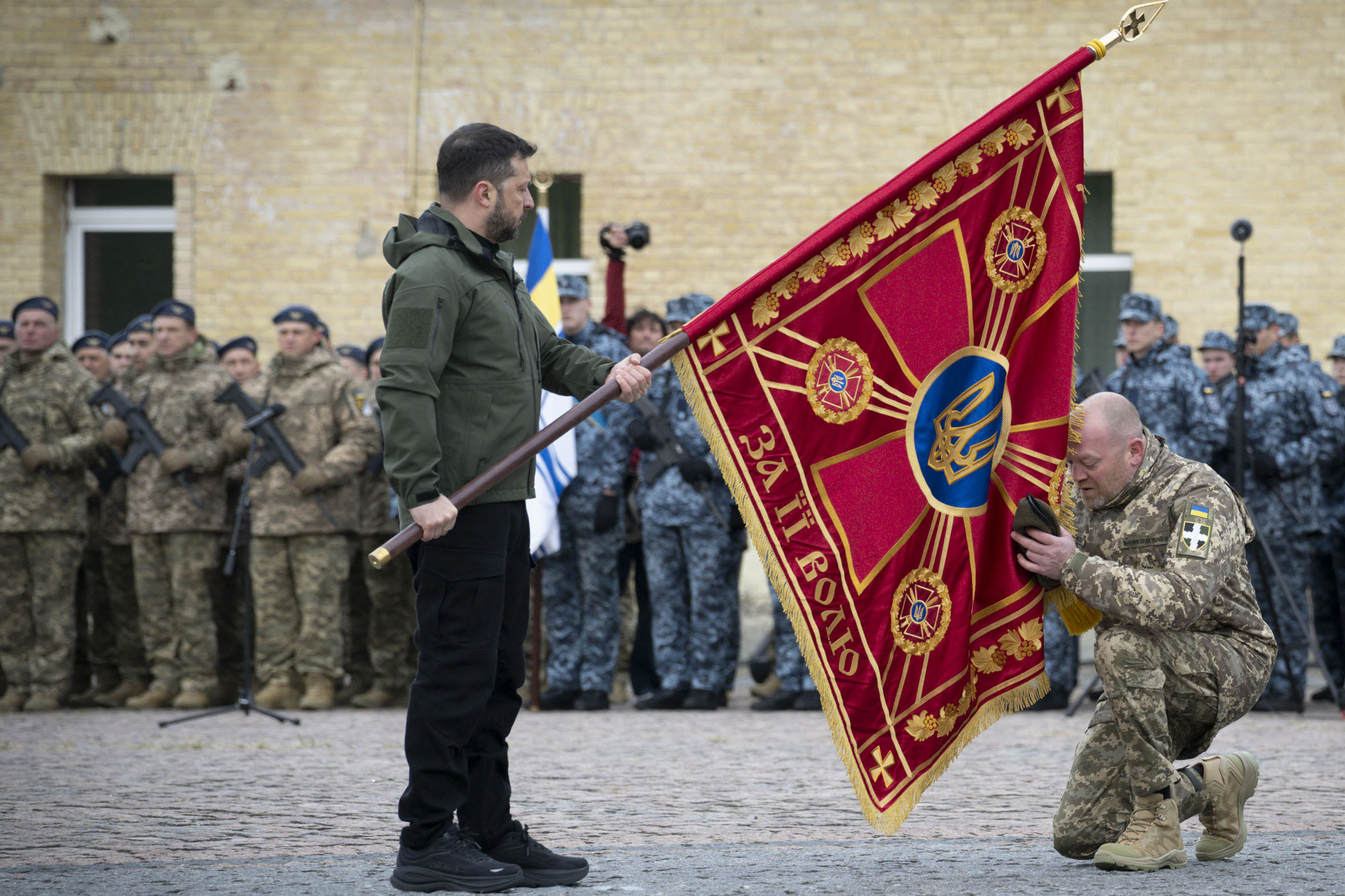 Ukraine's President Volodymyr Zelenskyy