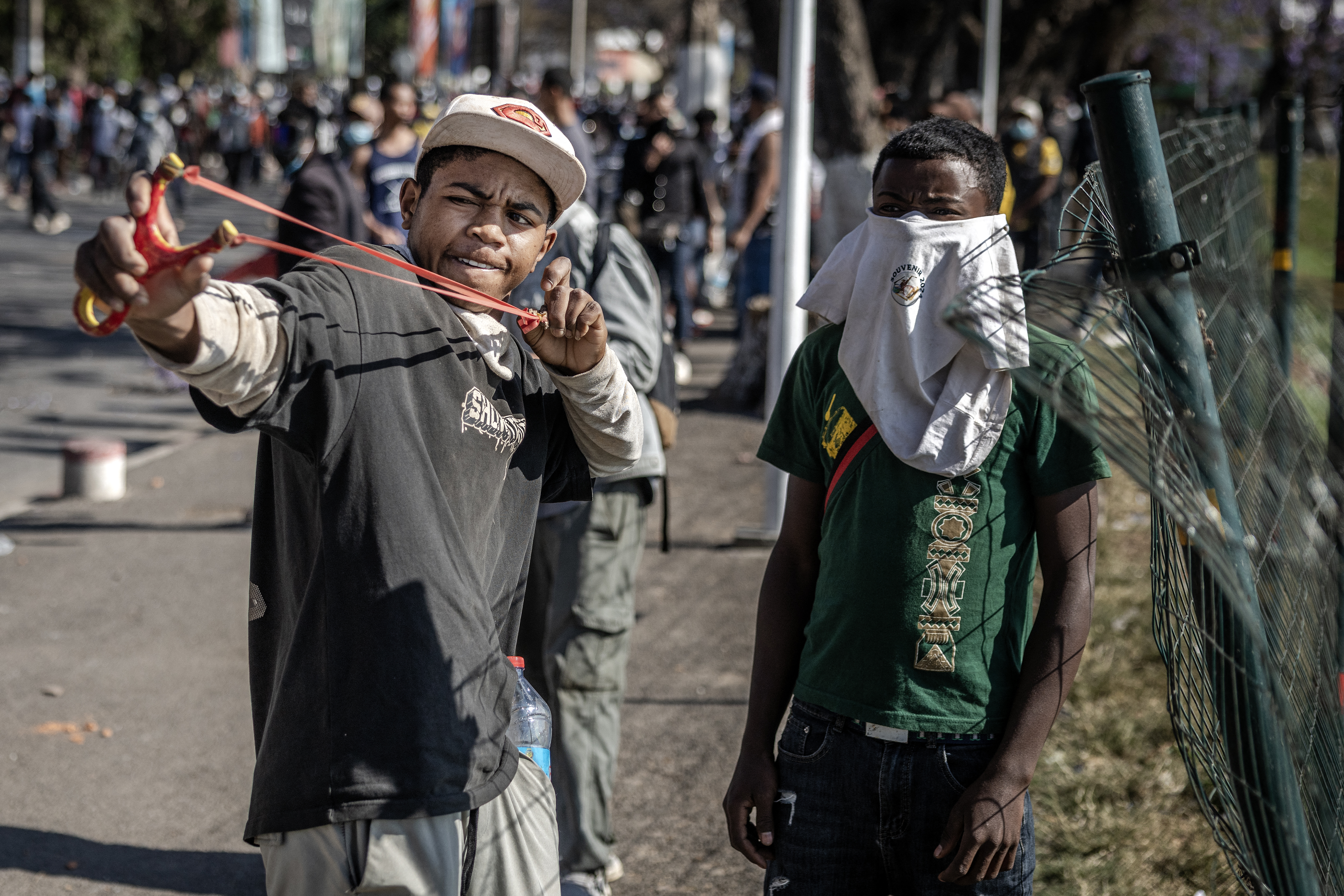 Madagascar soldiers join protesters in Antananarivo