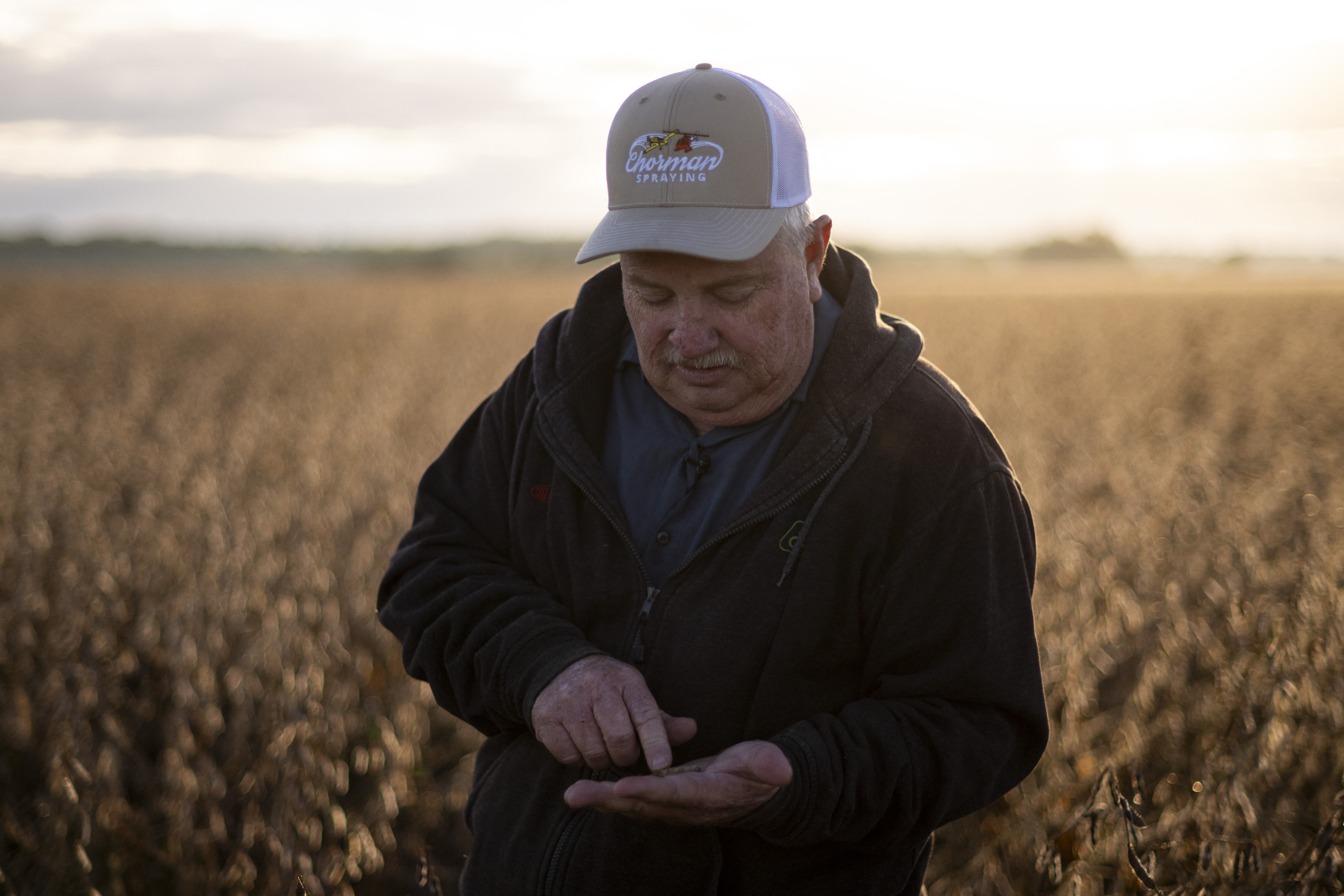 US soybean farmers battered by trade row with China