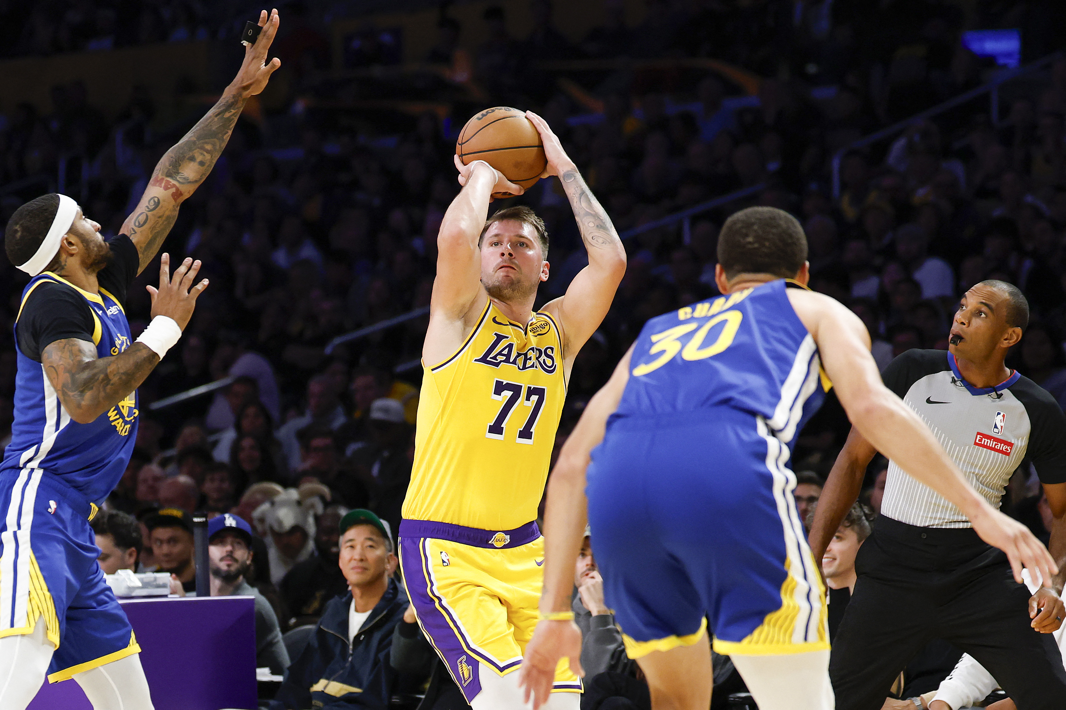 Luka Doncic in action.