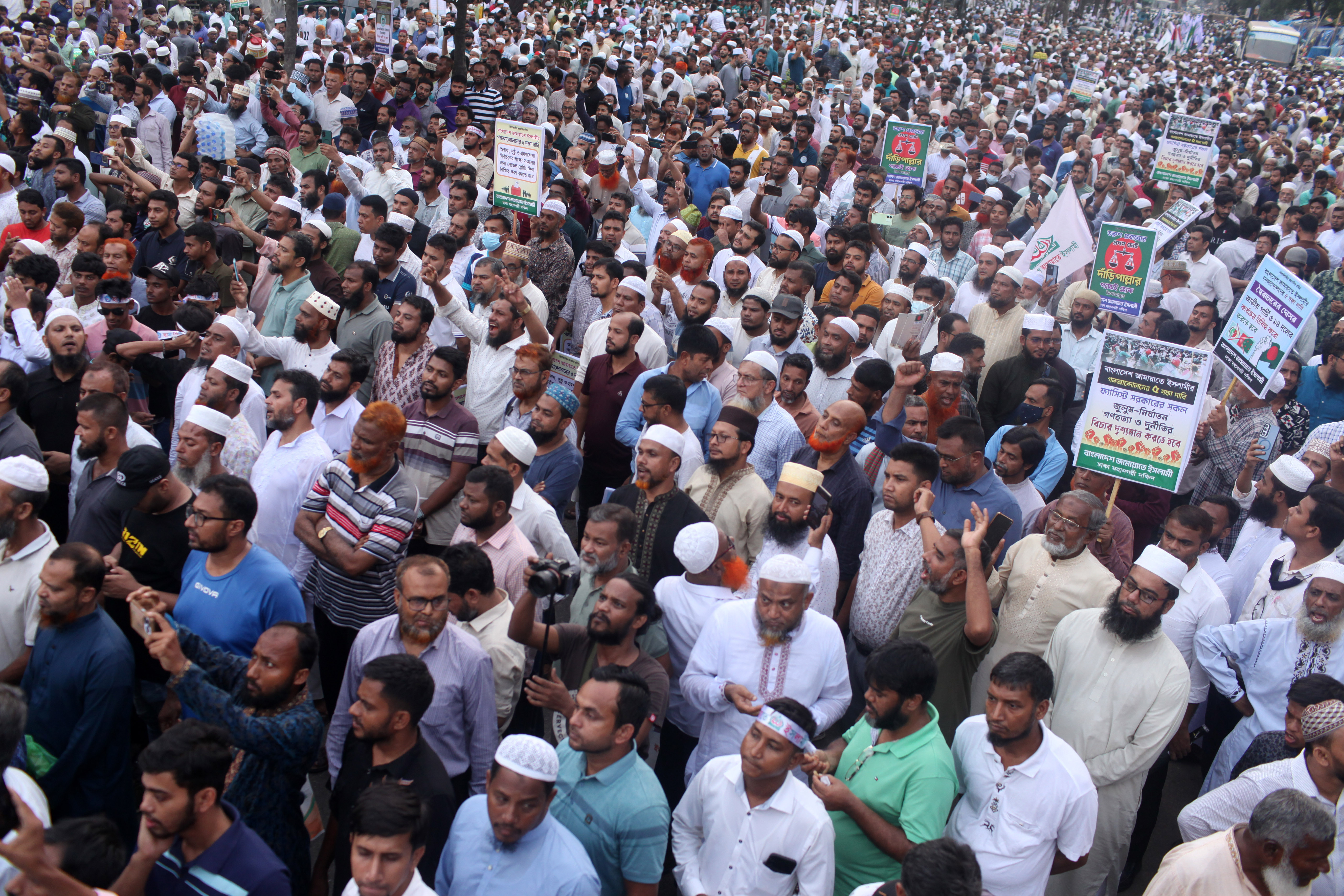 Bangladesh election protest