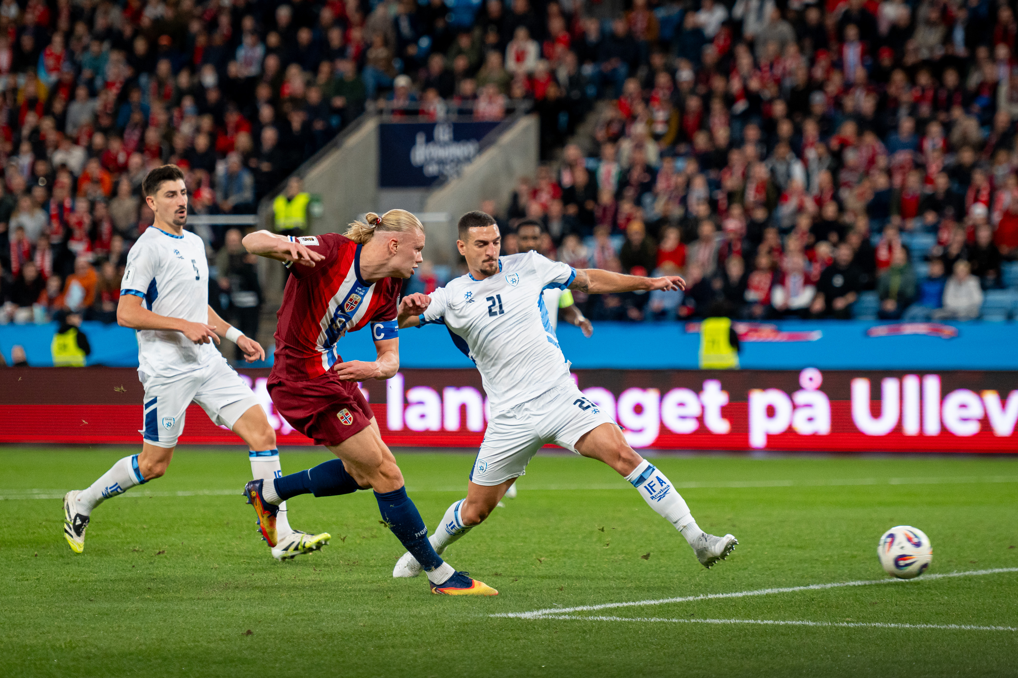 Erling Haaland in action.