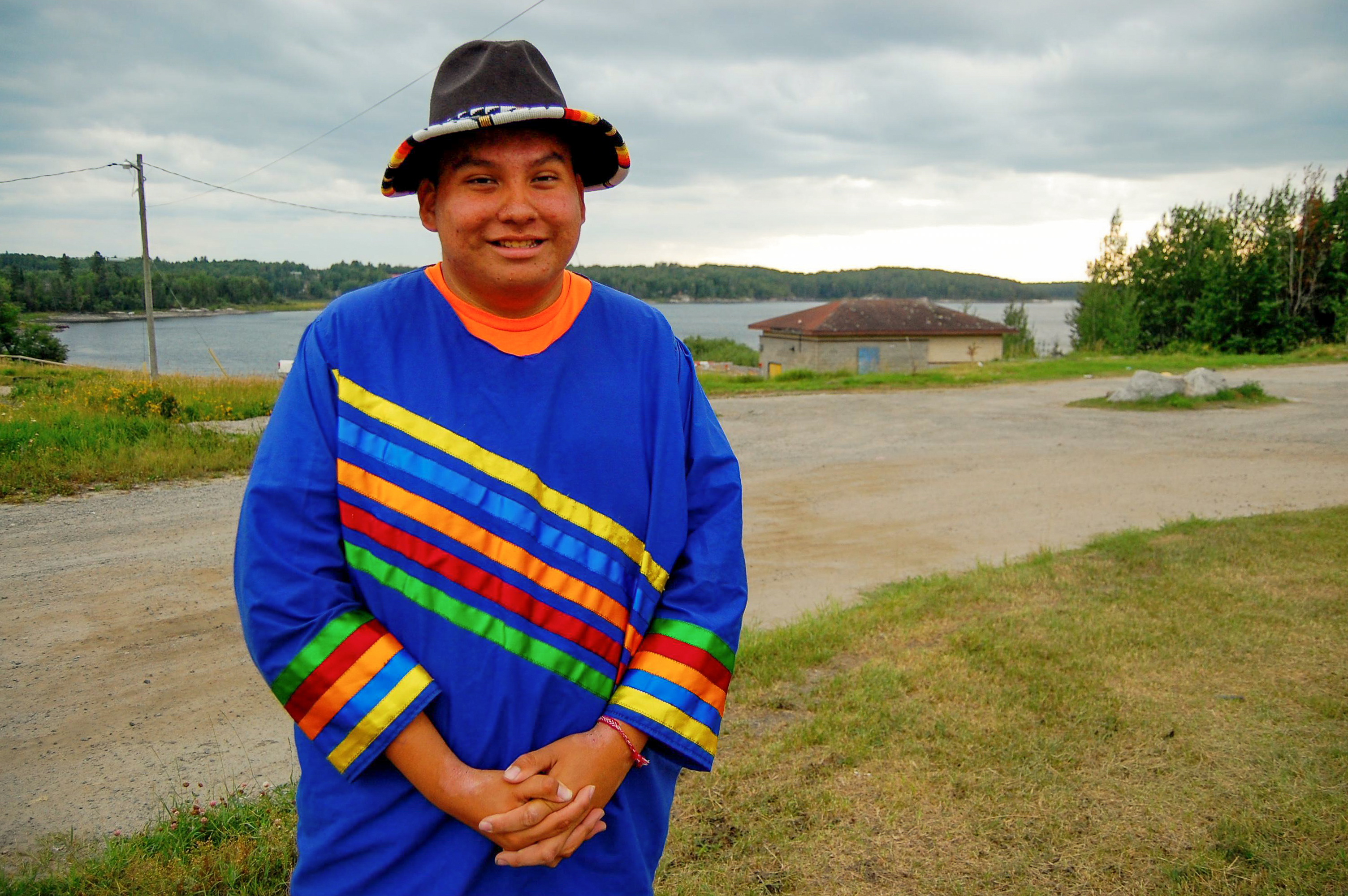 Lexx Paul, 19, says the people of Grassy Narrows are 'fighting for justice every day'