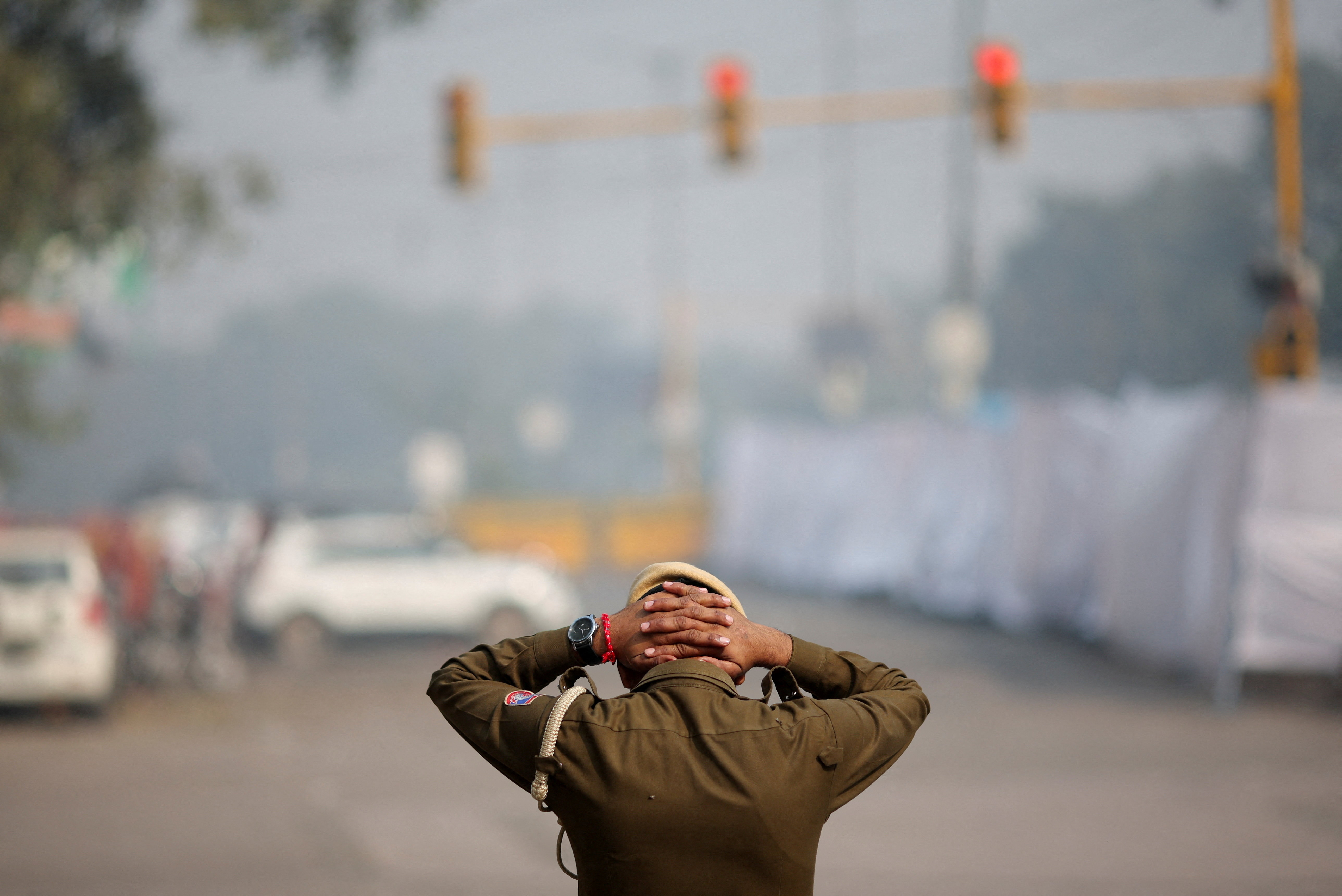 Site of explosion near Delhi's Red Fort