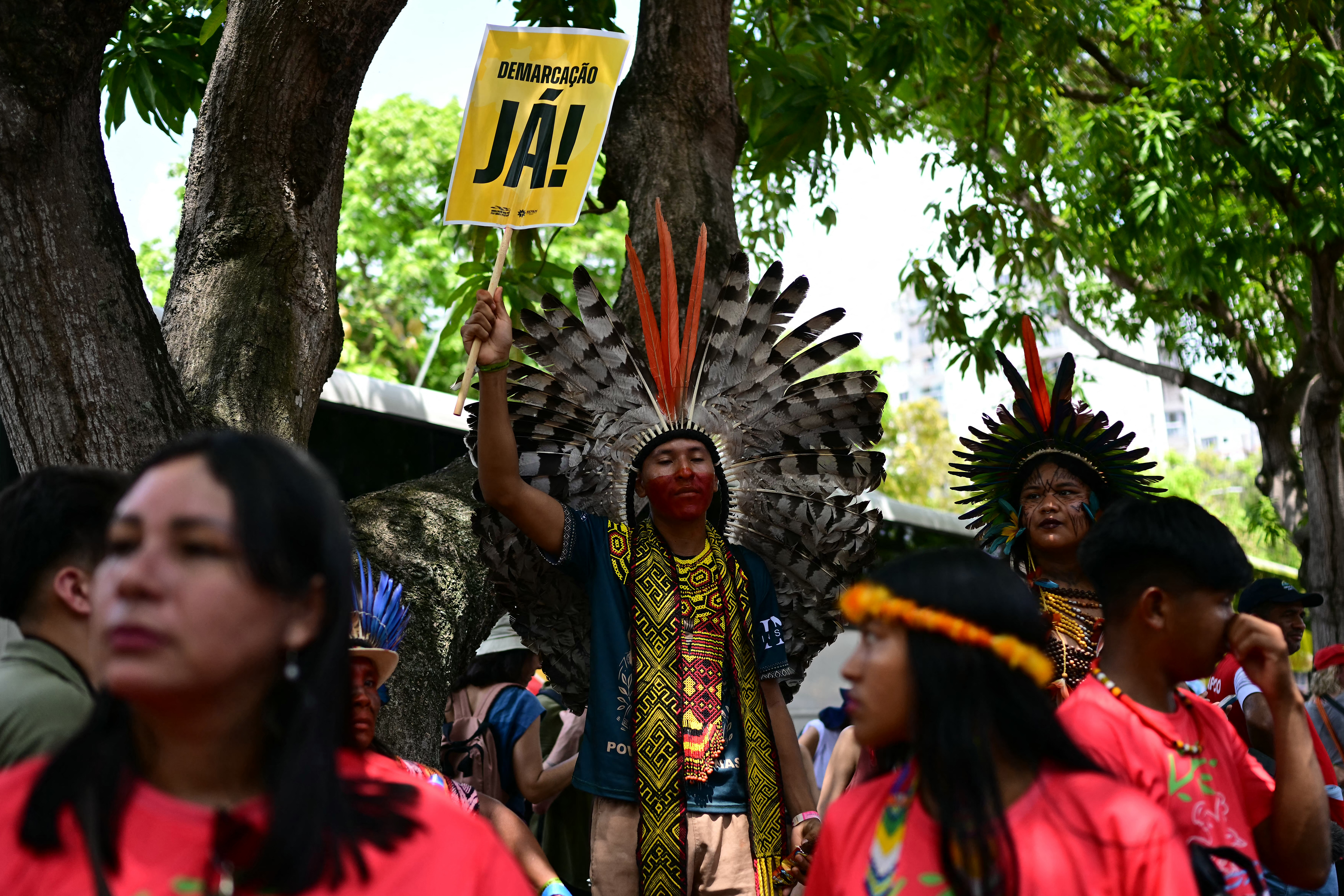March in Brazil marks first big UN climate protest in years