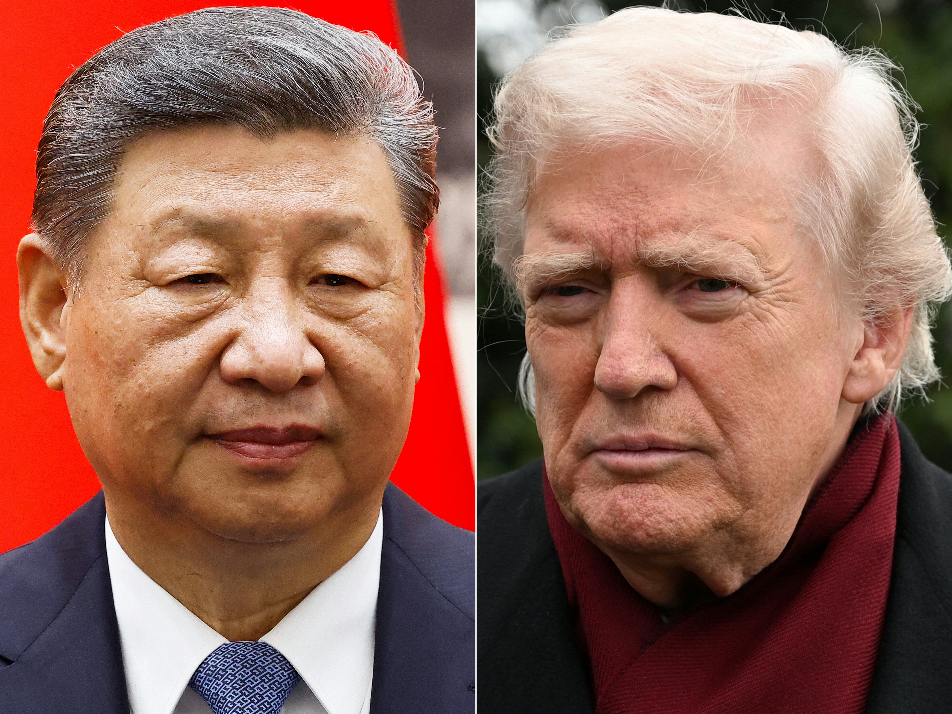 China's President Xi Jinping and US President Donald Trump