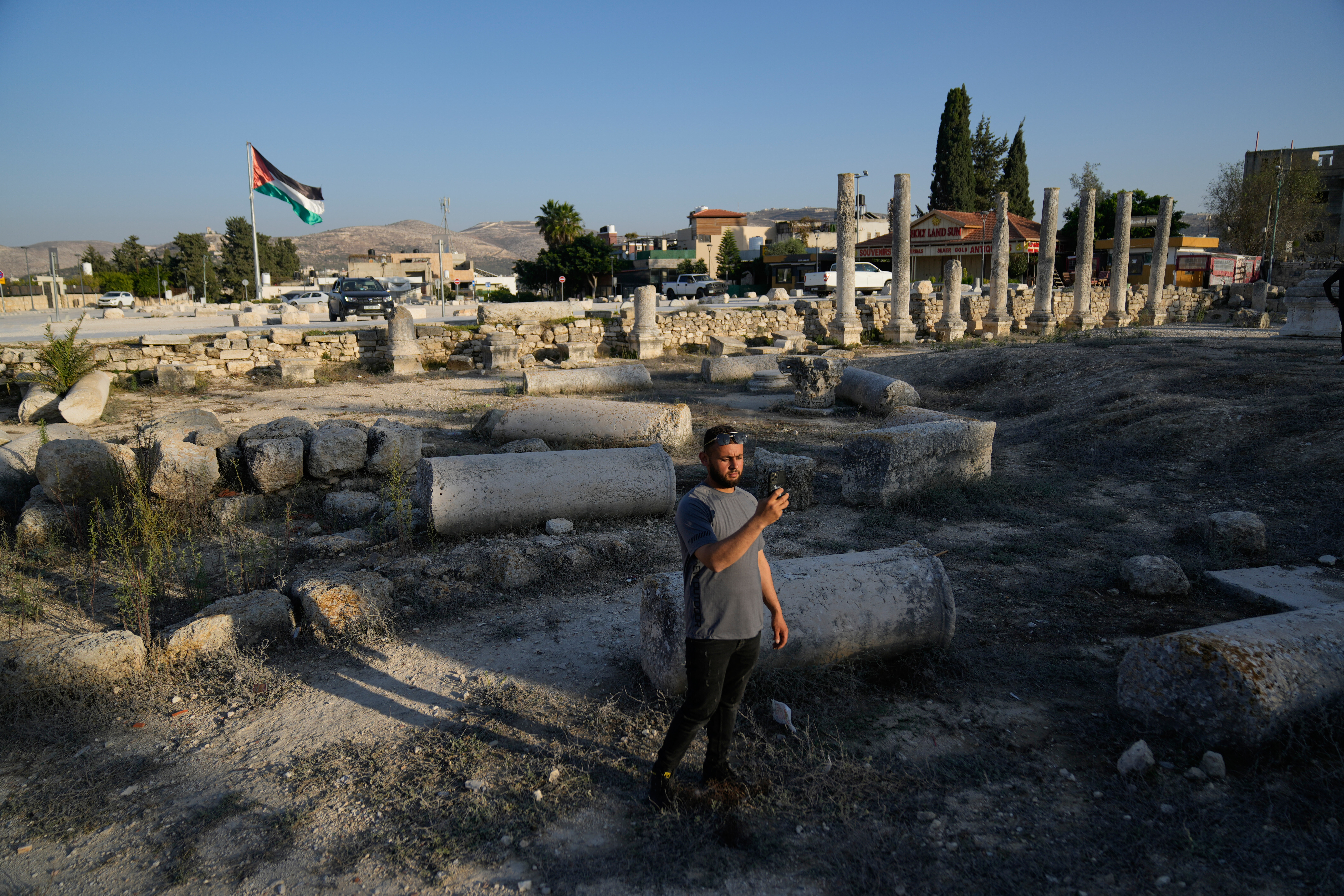 Sebastia in the occupied West Bank [AP]