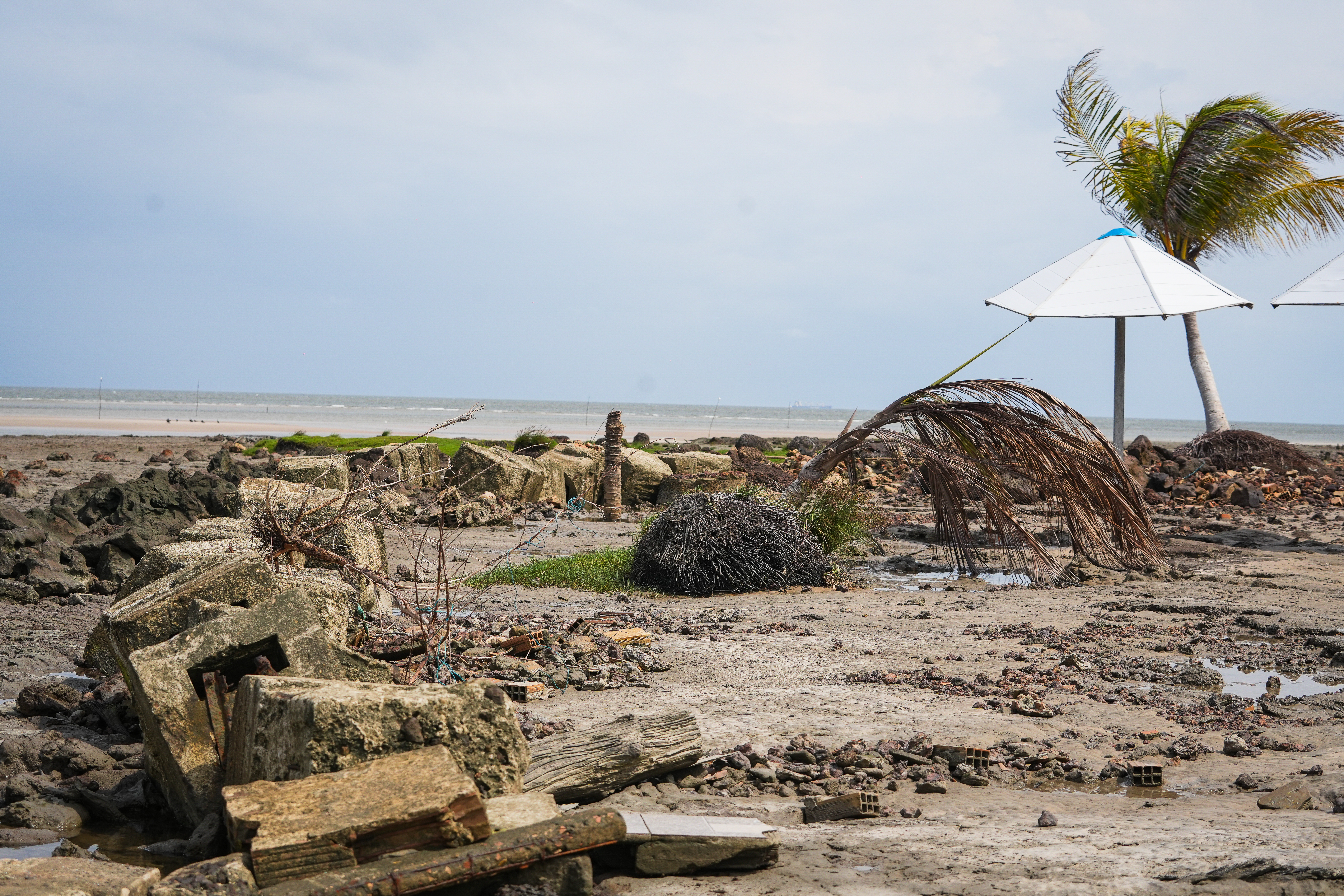 Each storm reshapes the coast a little more, leaving fewer landmarks for those who once knew every curve of the shore.