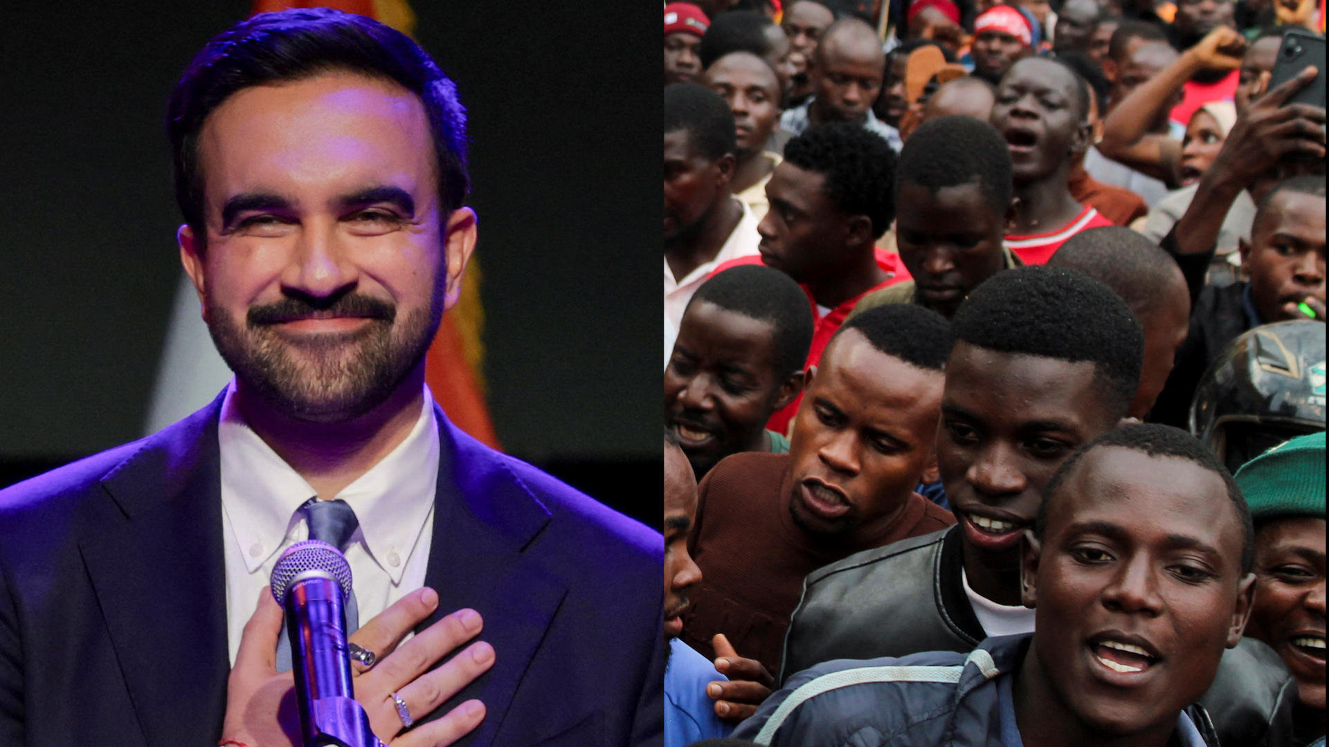 Ugandans are celebrating New York City Mayor-Elect, Zohran Mamdani&rsquo;s historic ascension to city hall following election results on Nov. 4, 2025. [AFP]