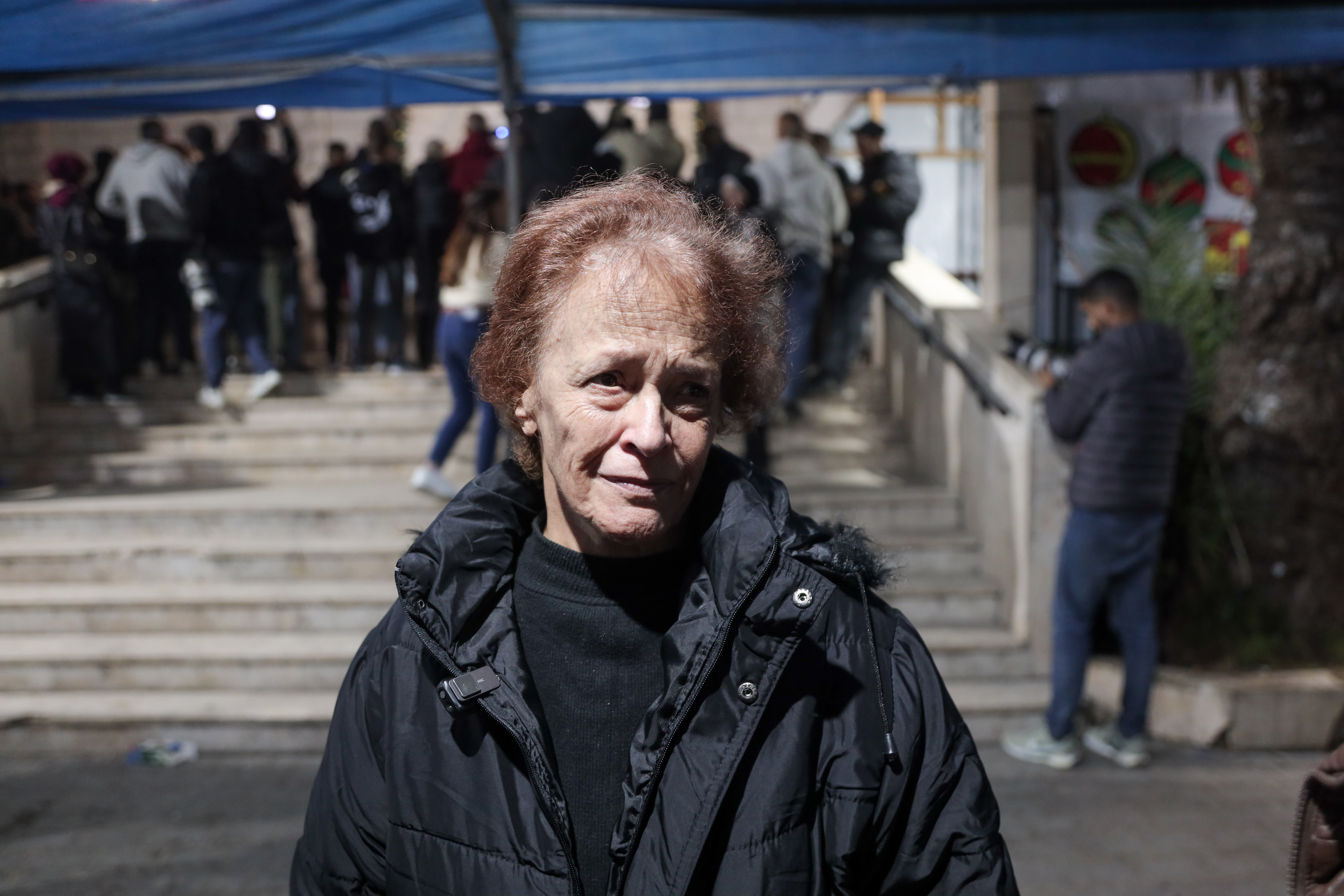 Nowzand Terzi, 63, feels no desire to celebrate after the suffering she endured during the war 