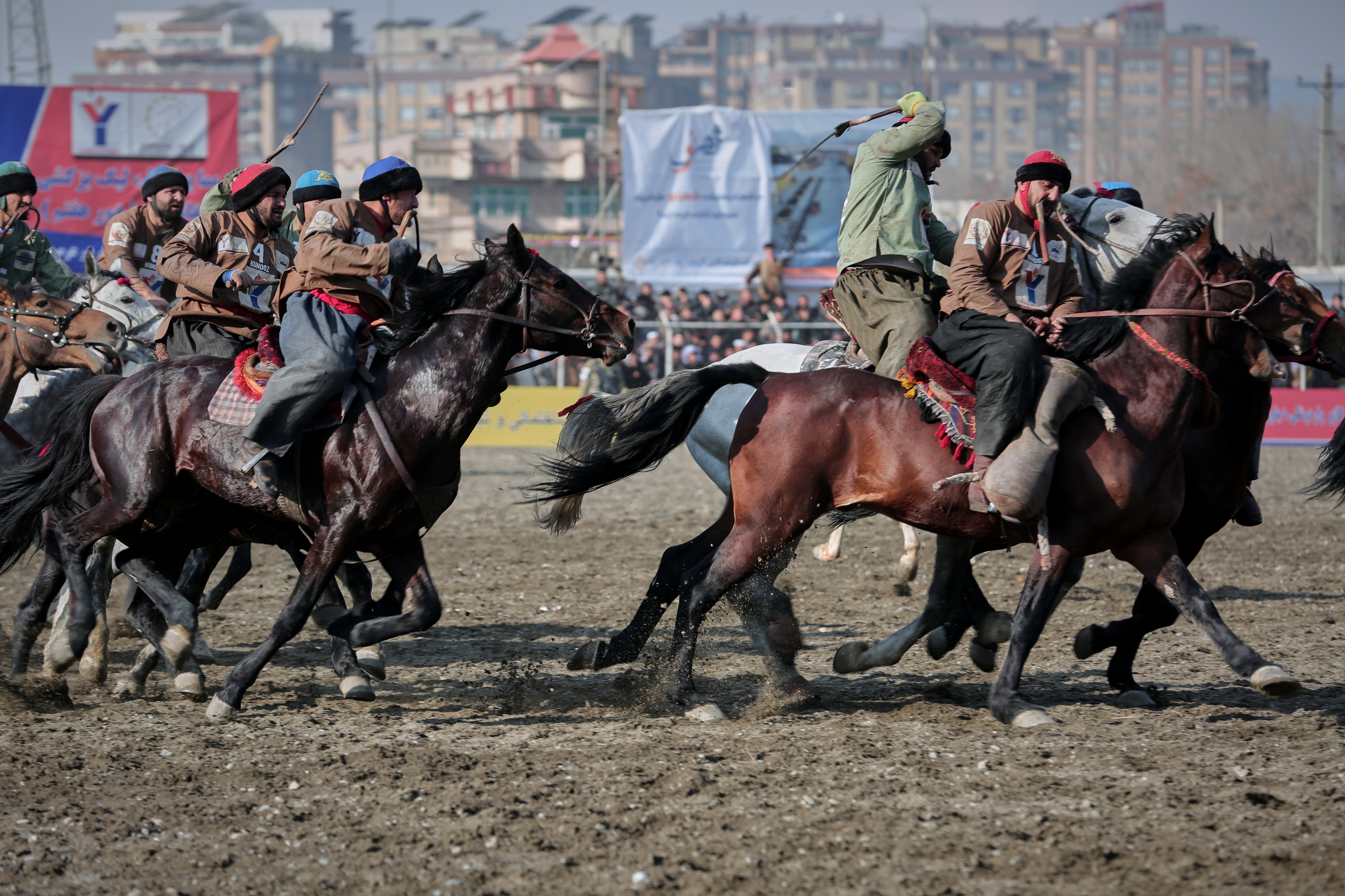 Thousands gather in Kabul for Afghanistan’s national buzkashi championship